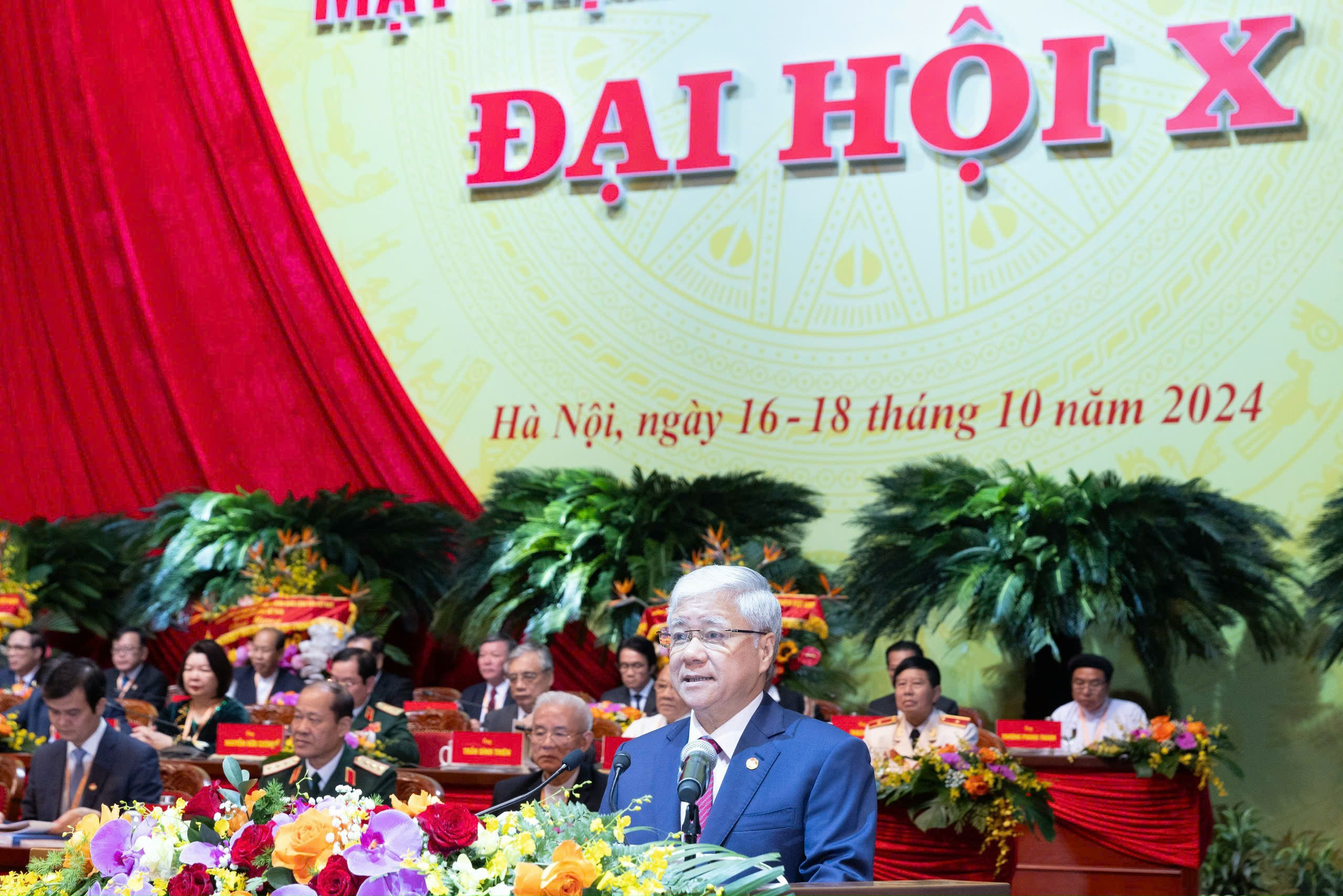 Tổng Bí thư, Chủ tịch nước Tô Lâm dự khai mạc Đại hội đại biểu toàn quốc MTTQ Việt Nam lần thứ X- Ảnh 3.