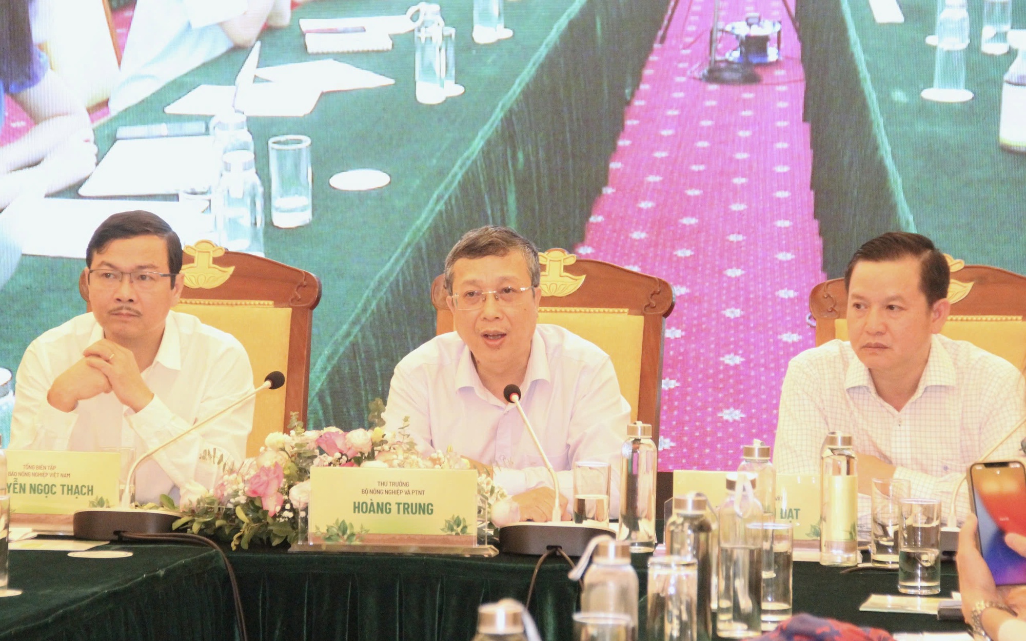 “Đất khỏe, sản xuất thực phẩm an toàn và con người sẽ khỏe”