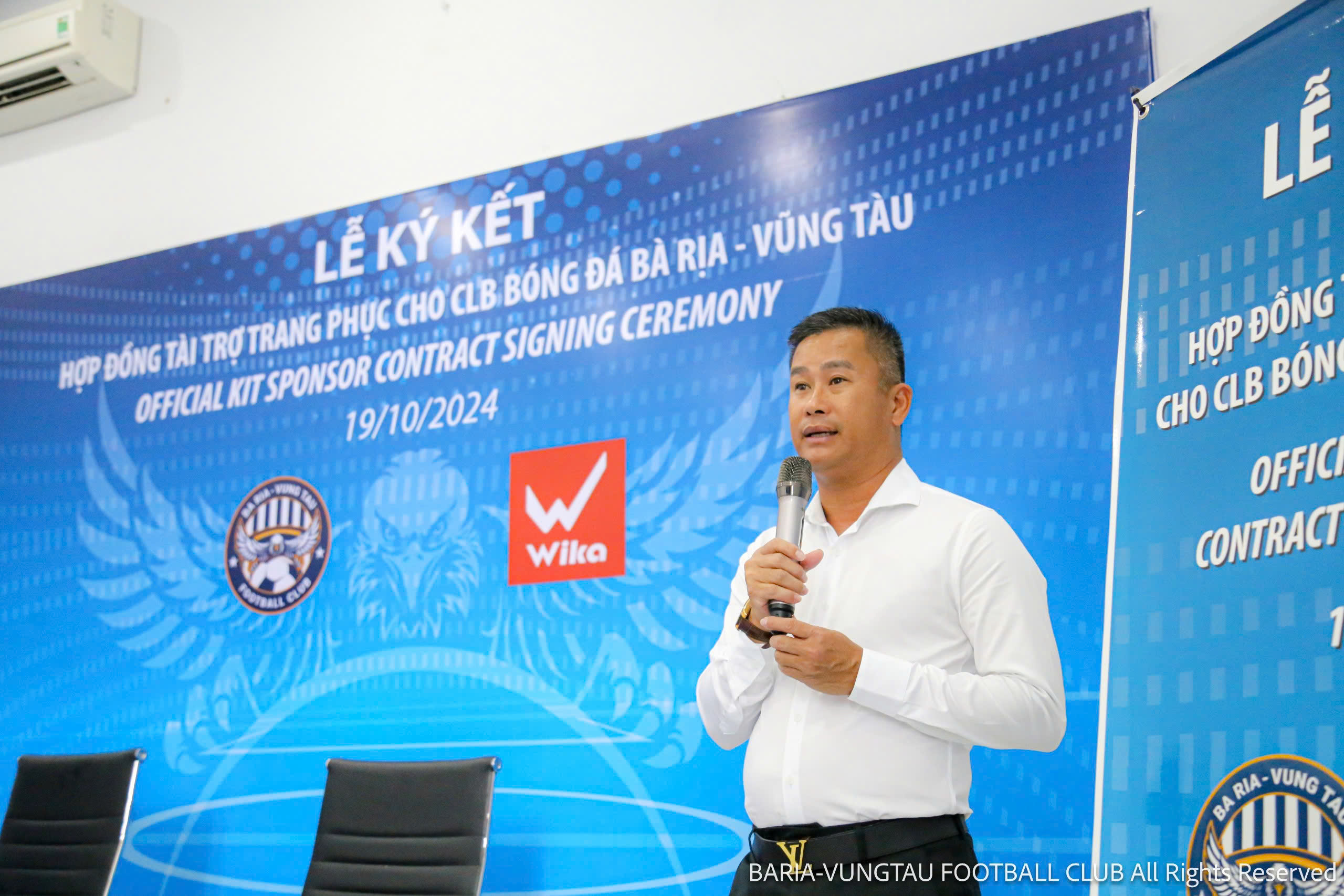 CLB B&agrave; Rịa - Vũng T&agrave;u thắng Huế trong ng&agrave;y khoe &aacute;o mới- Ảnh 2.