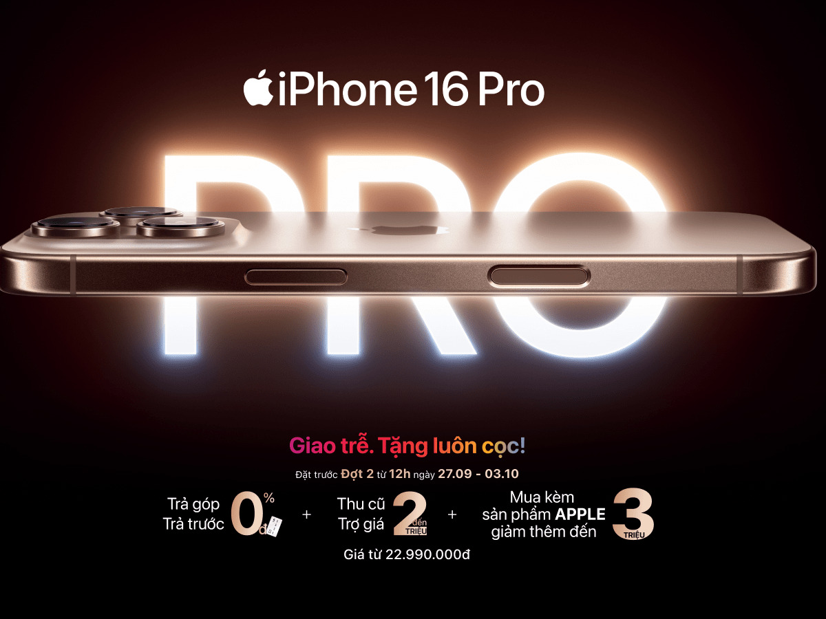 Đặt trước iPhone 16 Seri đợt 2 &ndash; Sắm c&ocirc;ng nghệ đỉnh cao nhận ưu đ&atilde;i khủng- Ảnh 1.
