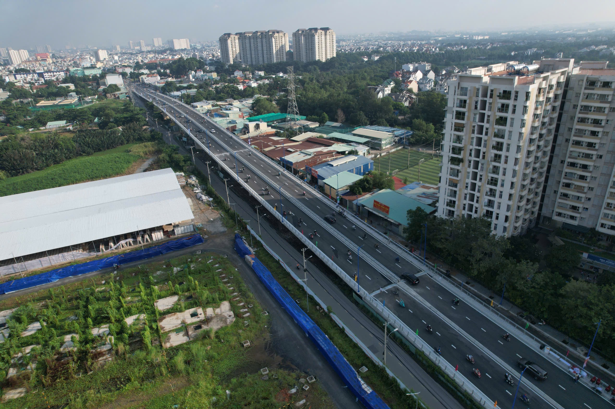 TP HCM: Cầu Nam L&yacute; th&ocirc;ng xe, giải toả n&uacute;t thắt giao th&ocirc;ng TP Thủ Đức- Ảnh 2.