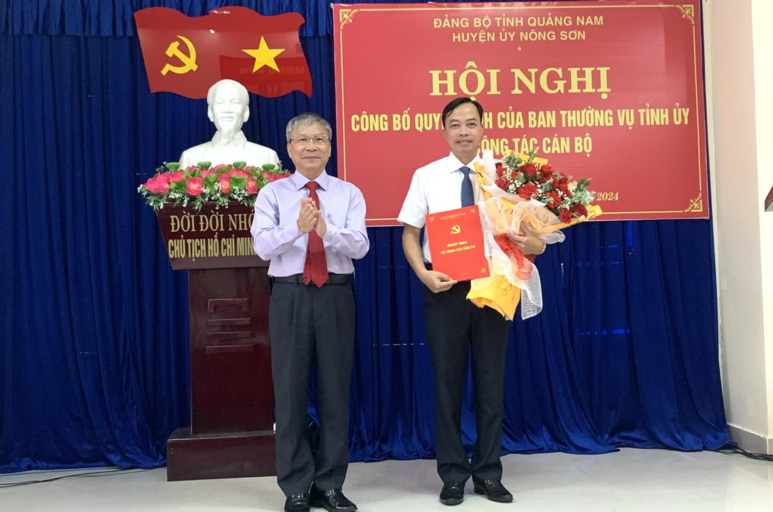 &Ocirc;ng Quảng Văn Ngọc l&agrave;m Ch&aacute;nh Văn ph&ograve;ng Tỉnh ủy Quảng Nam- Ảnh 1.