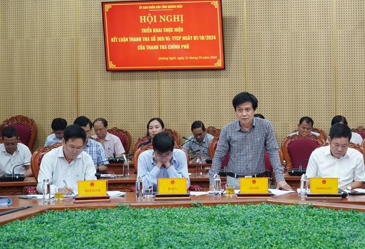 Quảng Ng&atilde;i ni&ecirc;m yết c&ocirc;ng khai kết luận của Thanh tra Ch&iacute;nh phủ- Ảnh 2.