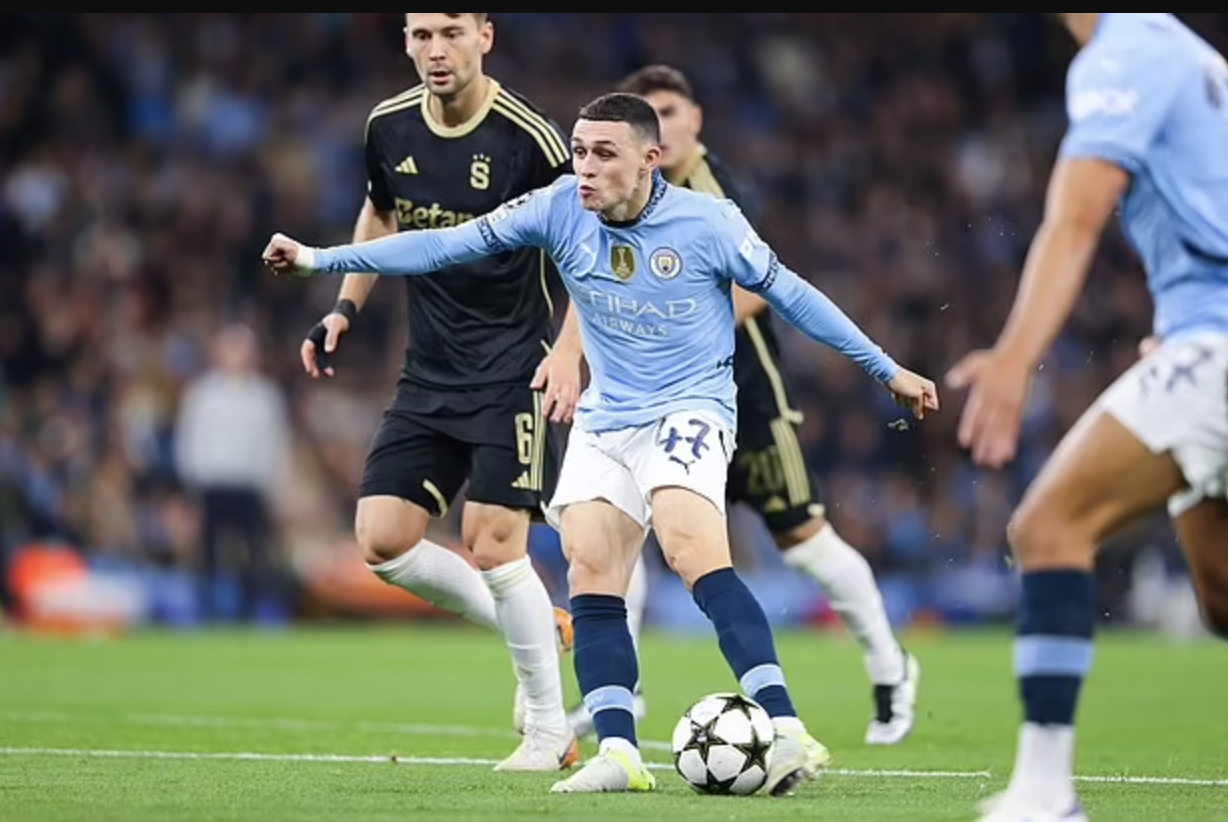 Haaland đ&aacute; b&oacute;ng kiểu kung-fu, Man City "nghiền n&aacute;t" Sparta Praha- Ảnh 1.
