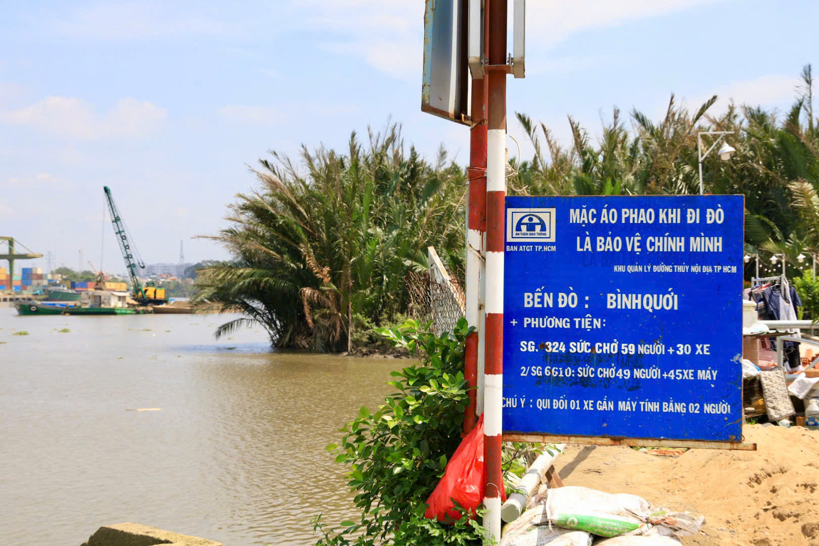 Phà Bình Quới sau hơn 4 tháng không hoạt động- Ảnh 4.