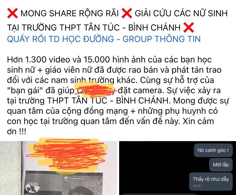 Thực hư chuyện nam sinh đặt camera quay l&eacute;n trong nh&agrave; vệ sinh nữ- Ảnh 1.