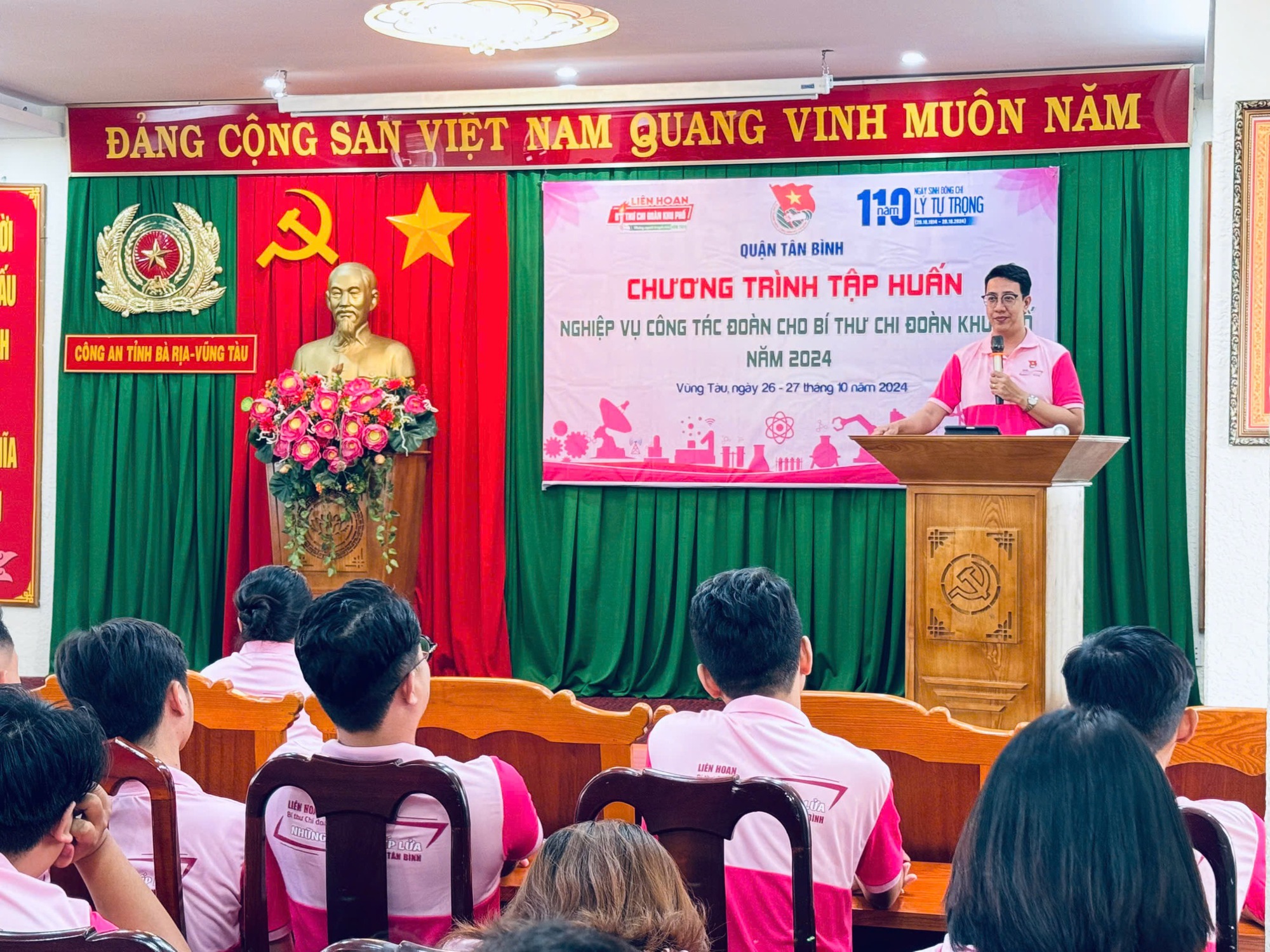 Khai mạc Li&ecirc;n hoan B&iacute; thư Chi đo&agrave;n Khu phố quận T&acirc;n B&igrave;nh (TP HCM)- Ảnh 3.