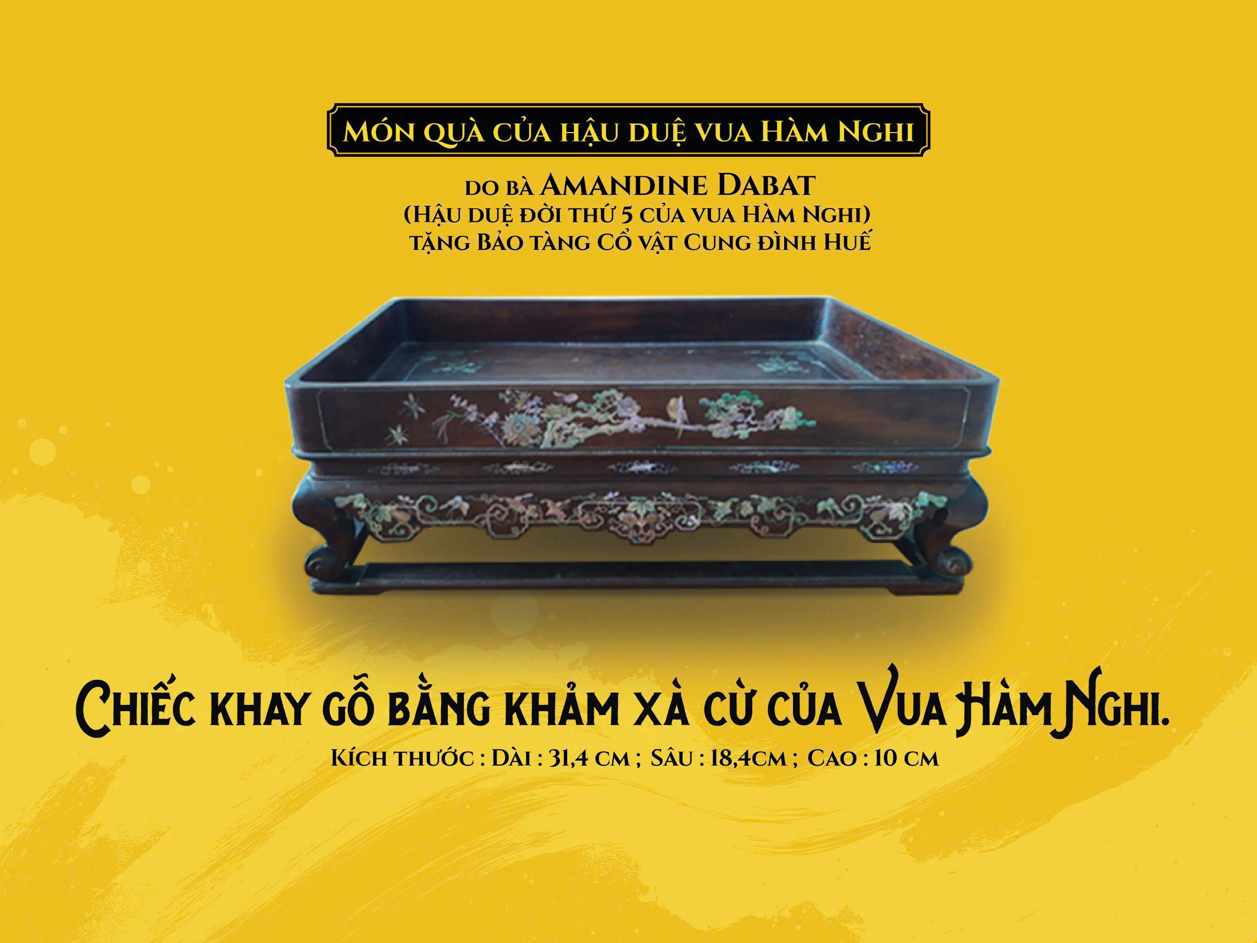 "Bật m&iacute;" những kỷ vật của vua H&agrave;m Nghi trao tặng cho Huế v&agrave; Quảng Trị- Ảnh 2.