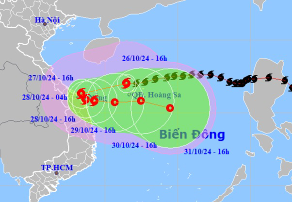 B&atilde;o Trami giật cấp 14, đang &aacute;p s&aacute;t v&ugrave;ng biển Quảng Nam - Đ&agrave; Nẵng- Ảnh 1.