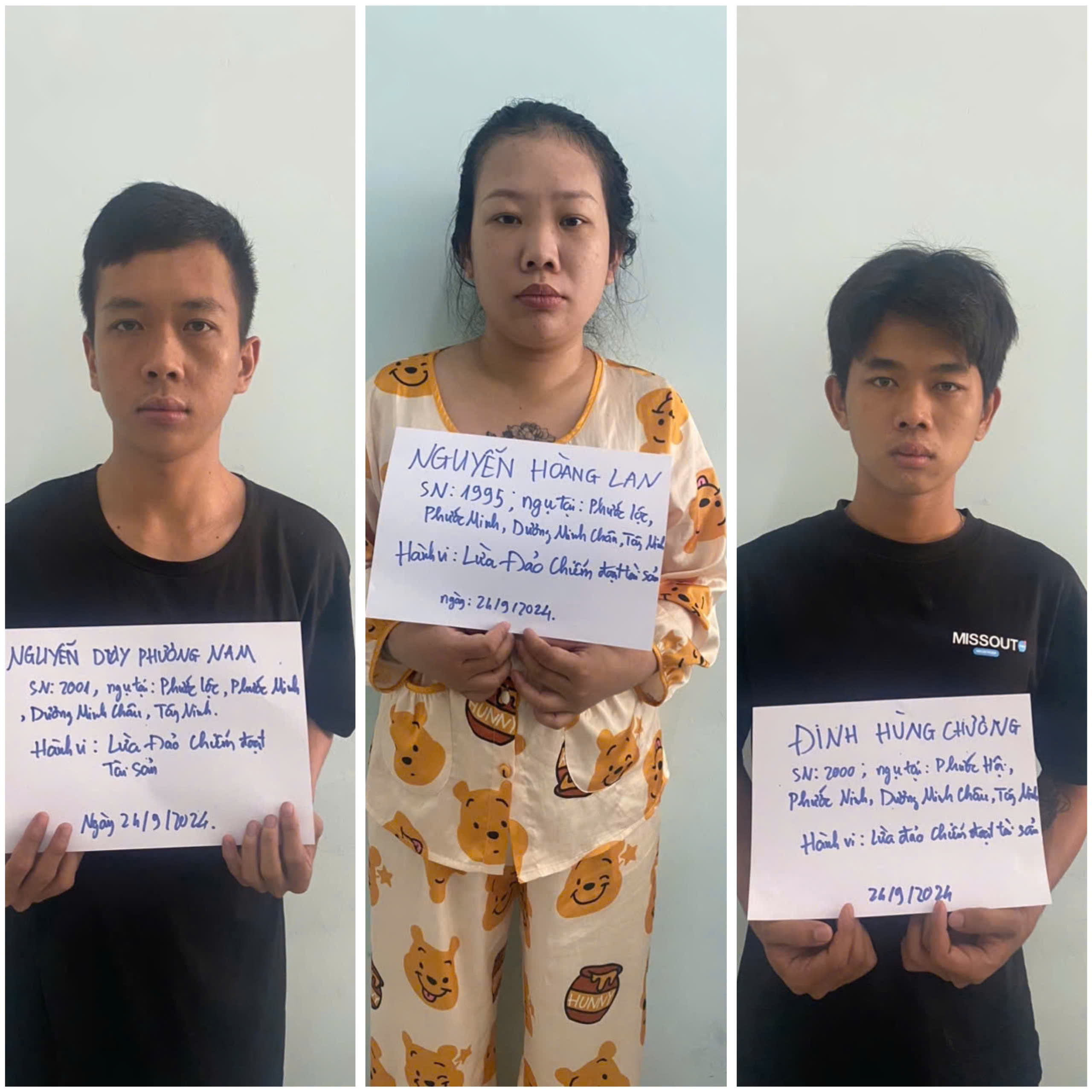 Thủ Đức: Tạm giam 3 kẻ lừa đảo qua mạng x&atilde; hội- Ảnh 1.