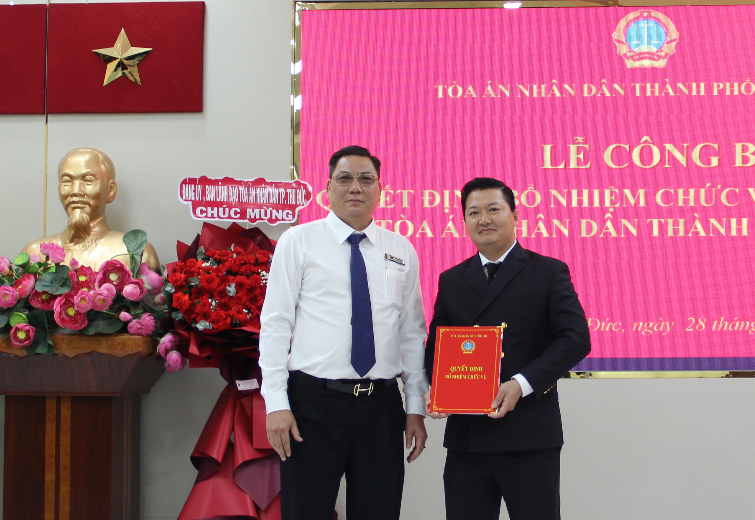 Ông Nguyễn Ngọc Hiếu làm Phó Chánh án TAND TP Thủ Đức- Ảnh 2.