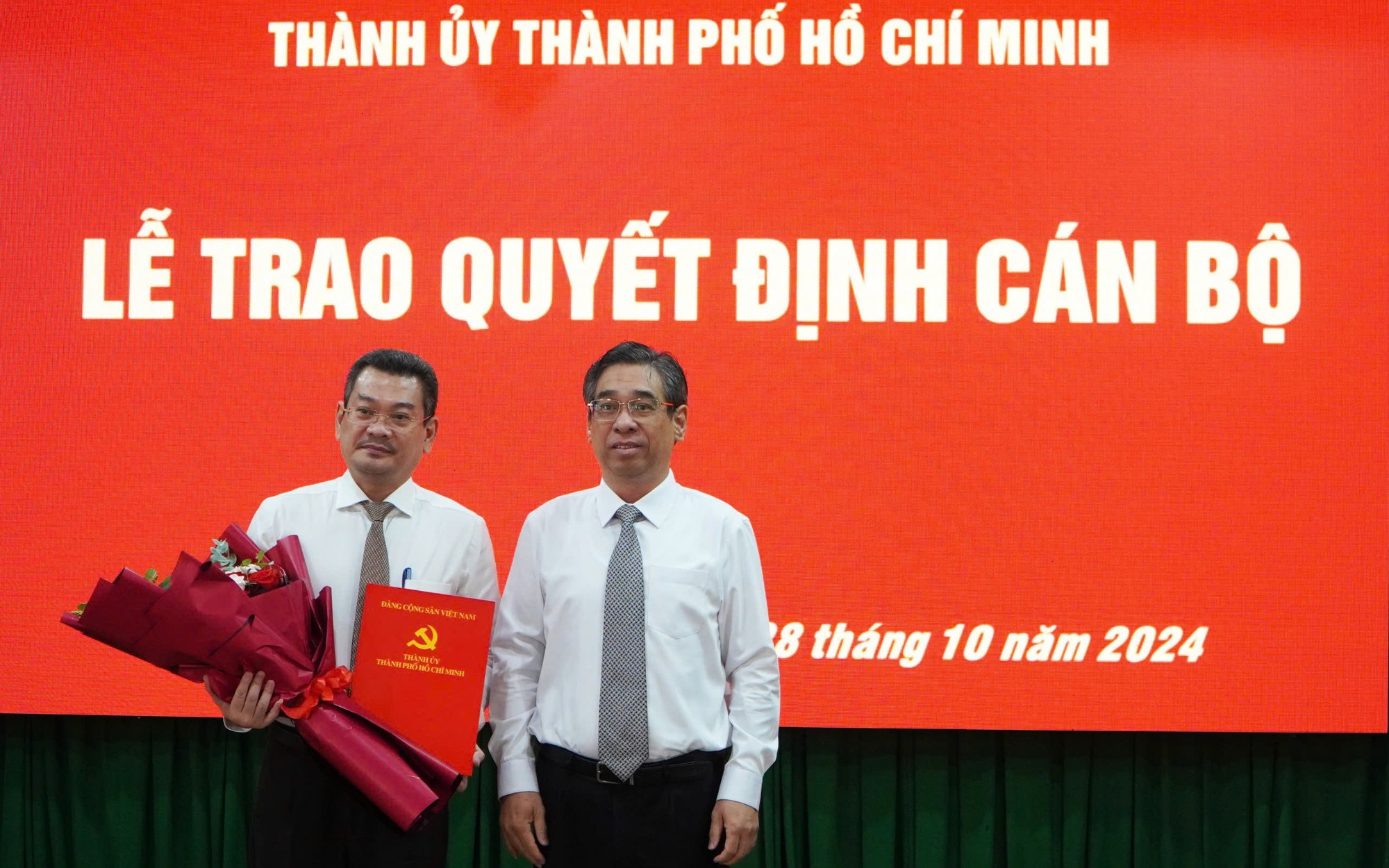 Ông Hoàng Minh Tuấn Anh giữ chức Bí thư Quận ủy quận 7