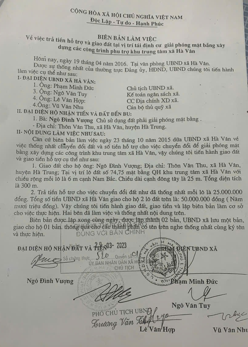 Xã đổi đất xây công sở rồi... đẩy dân vào thế khó- Ảnh 2.