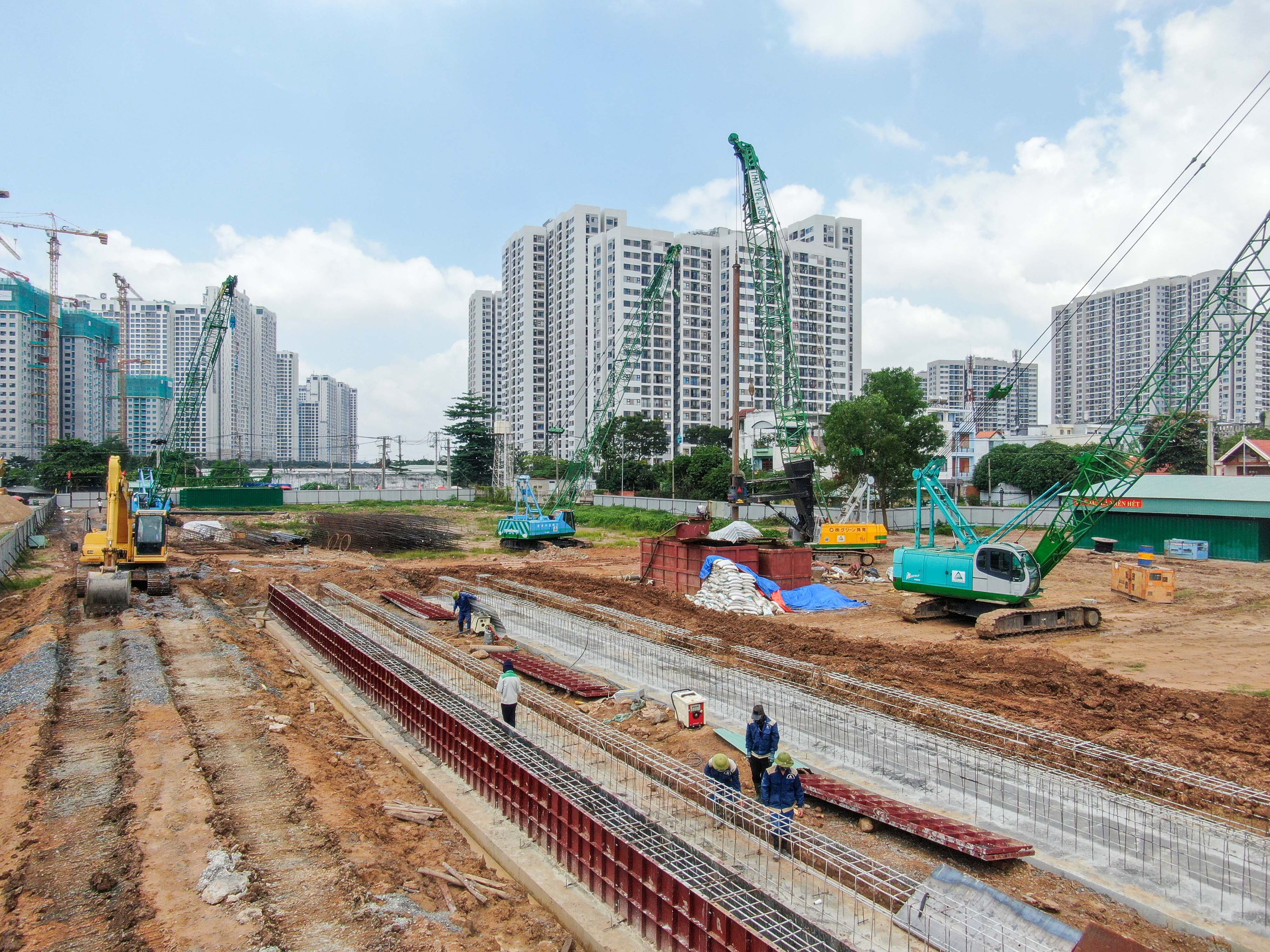 Dự &aacute;n đường V&agrave;nh đai 3 - TP HCM đến nay cơ bản bảo đảm tiến độ theo kế hoạch năm 2024Ảnh: HO&Agrave;NG TRIỀU
