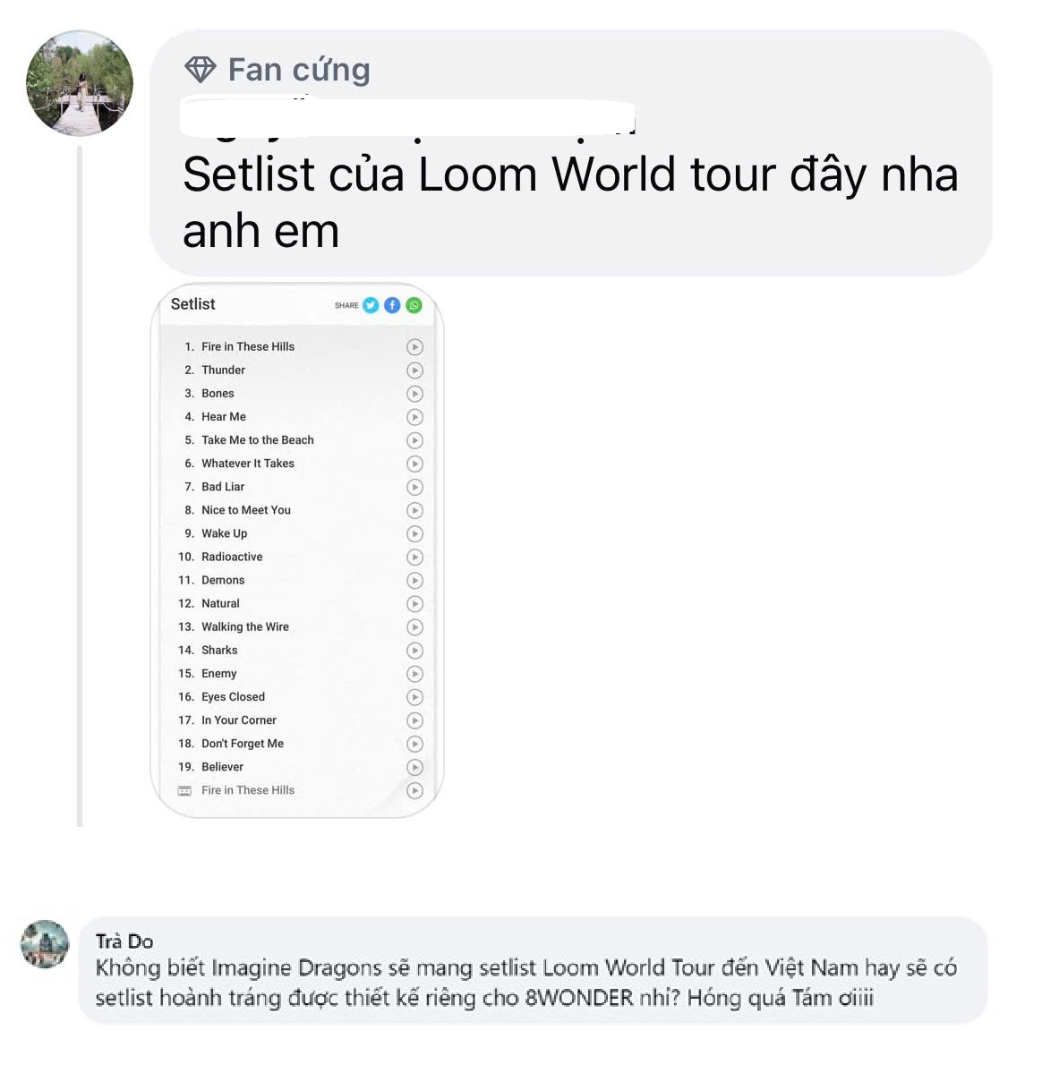 Các fan đồn đoán setlist và thắc mắc liệu "những anh Rồng" sẽ có phần trình diễn hoành tráng được "may đo" riêng cho 8WONDER?