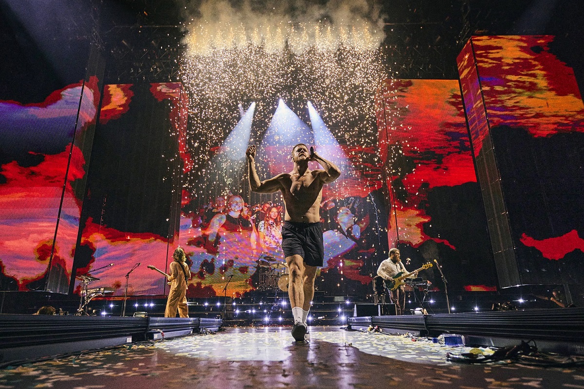 Imagine Dragons dự kiến sẽ biểu diễn 75 ph&uacute;t tr&ecirc;n s&acirc;n khấu 8WONDER Winter 2024