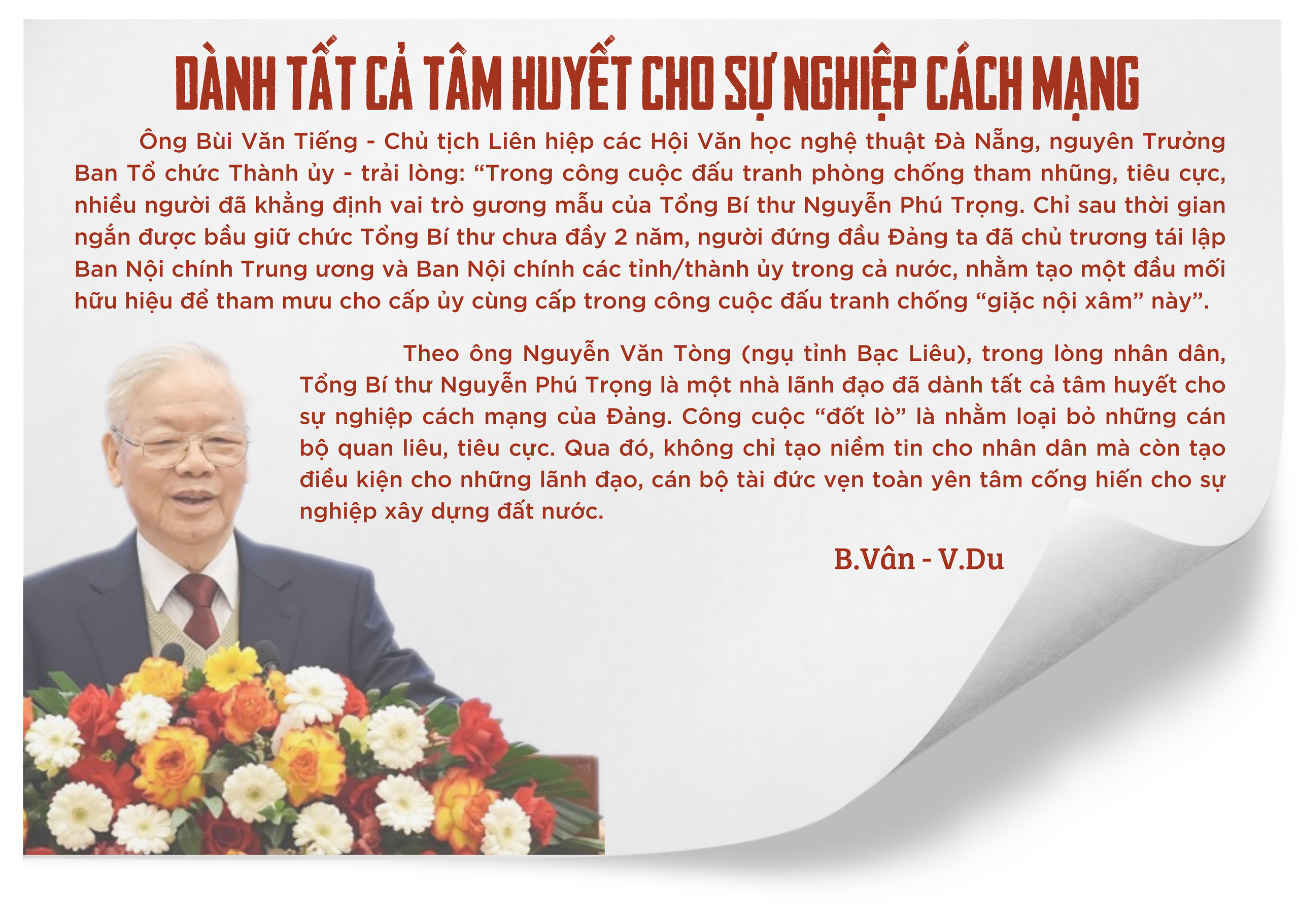 Dấu ấn sâu sắc của Tổng Bí thư Nguyễn Phú Trọng: Quyết liệt phòng chống tham nhũng, tiêu cực- Ảnh 18.