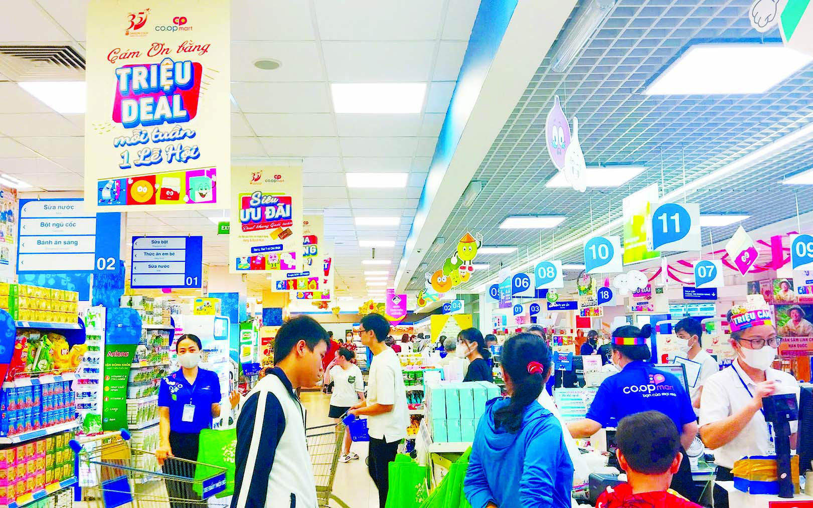 Triệu khách hàng thành viên Co.opmart hưởng lợi kép
