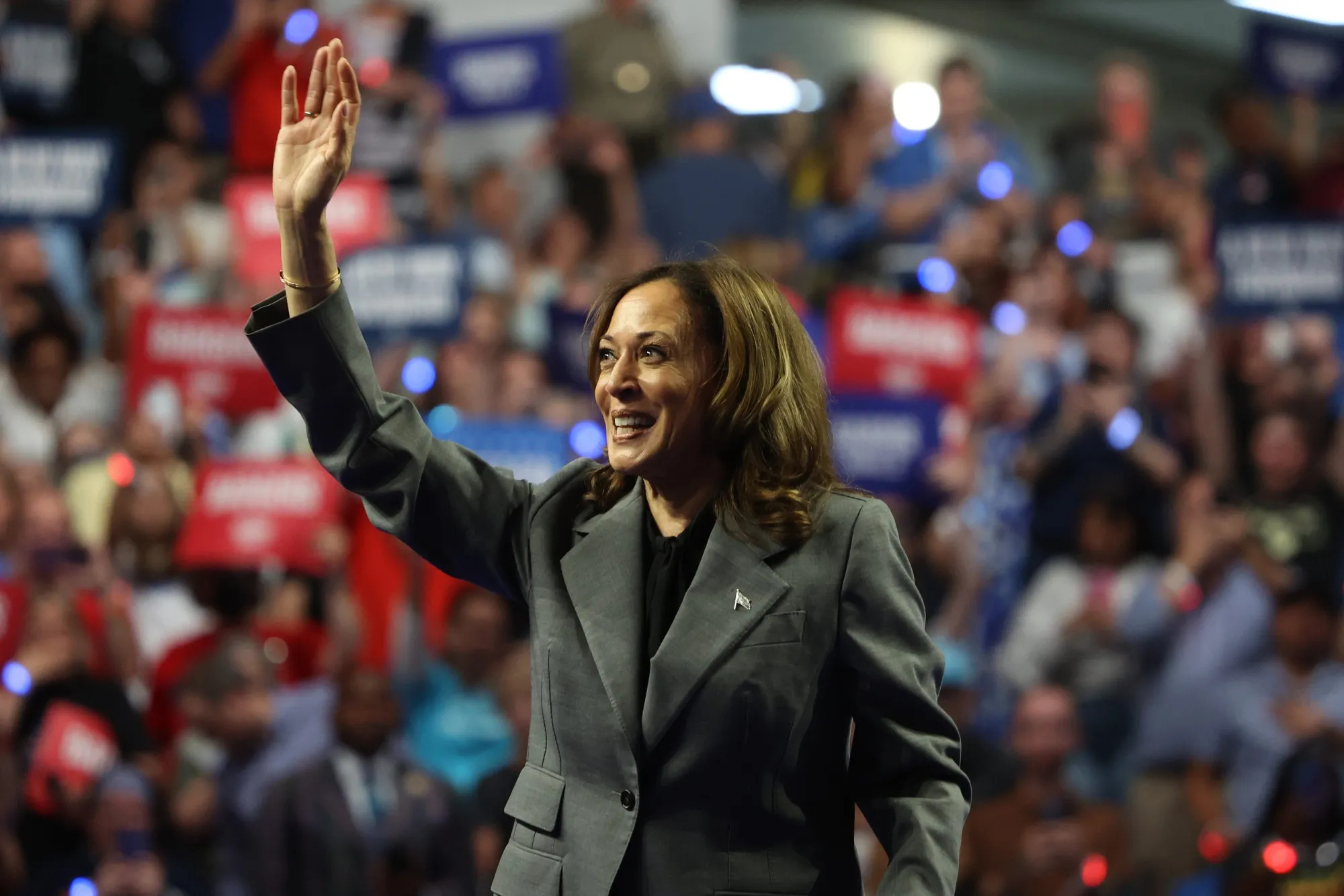 B&agrave; Kamala Harris. Ảnh: Bloomberg