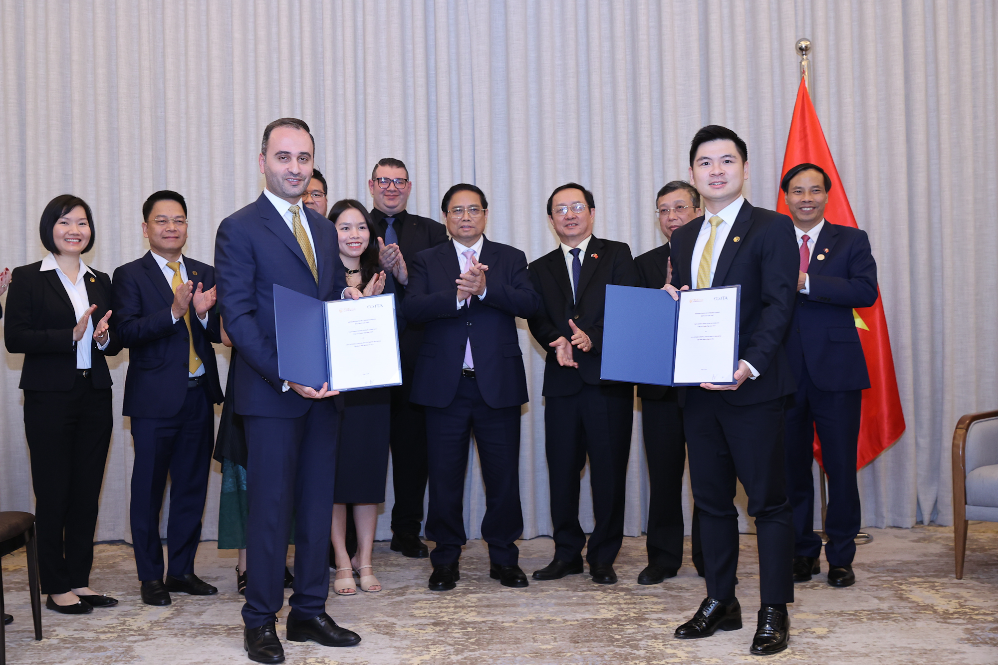 Thủ tướng hoan ngh&ecirc;nh Tập đo&agrave;n Qatar đầu tư khu li&ecirc;n hợp thể thao tầm cỡ tại Đ&ocirc;ng Anh- Ảnh 3.