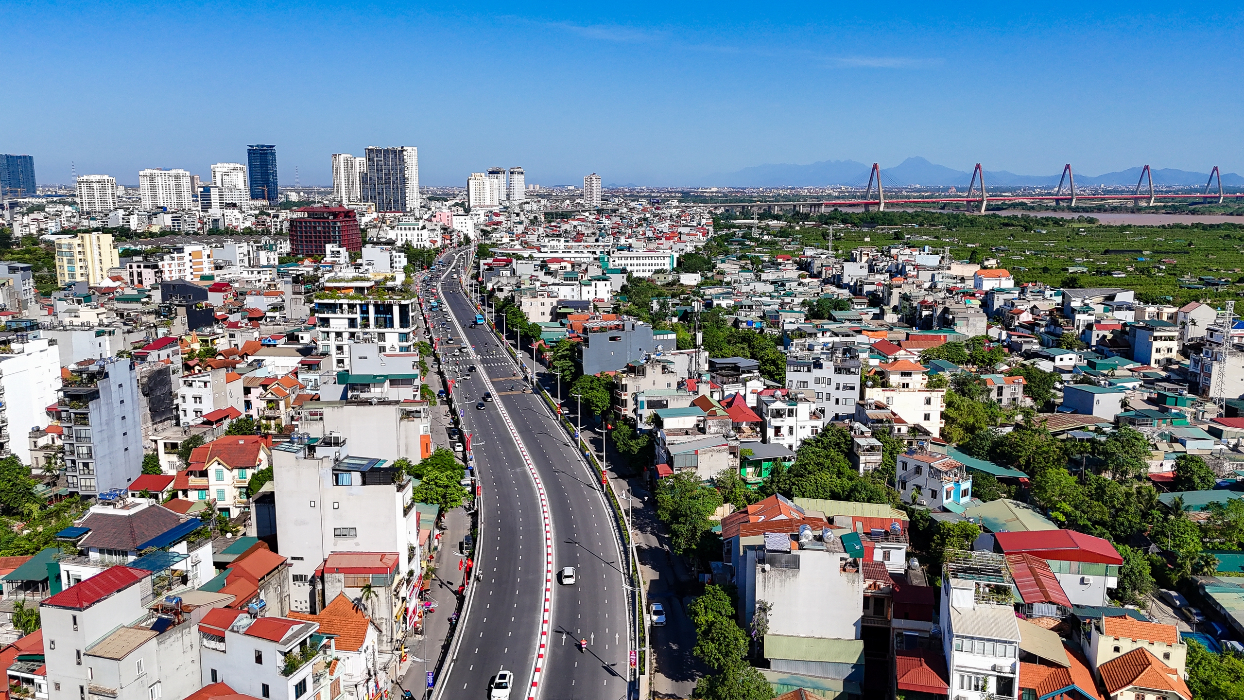 Th&ocirc;ng xe tuyến đường huyết mạch nối trung t&acirc;m H&agrave; Nội với s&acirc;n bay Nội B&agrave;i- Ảnh 6.