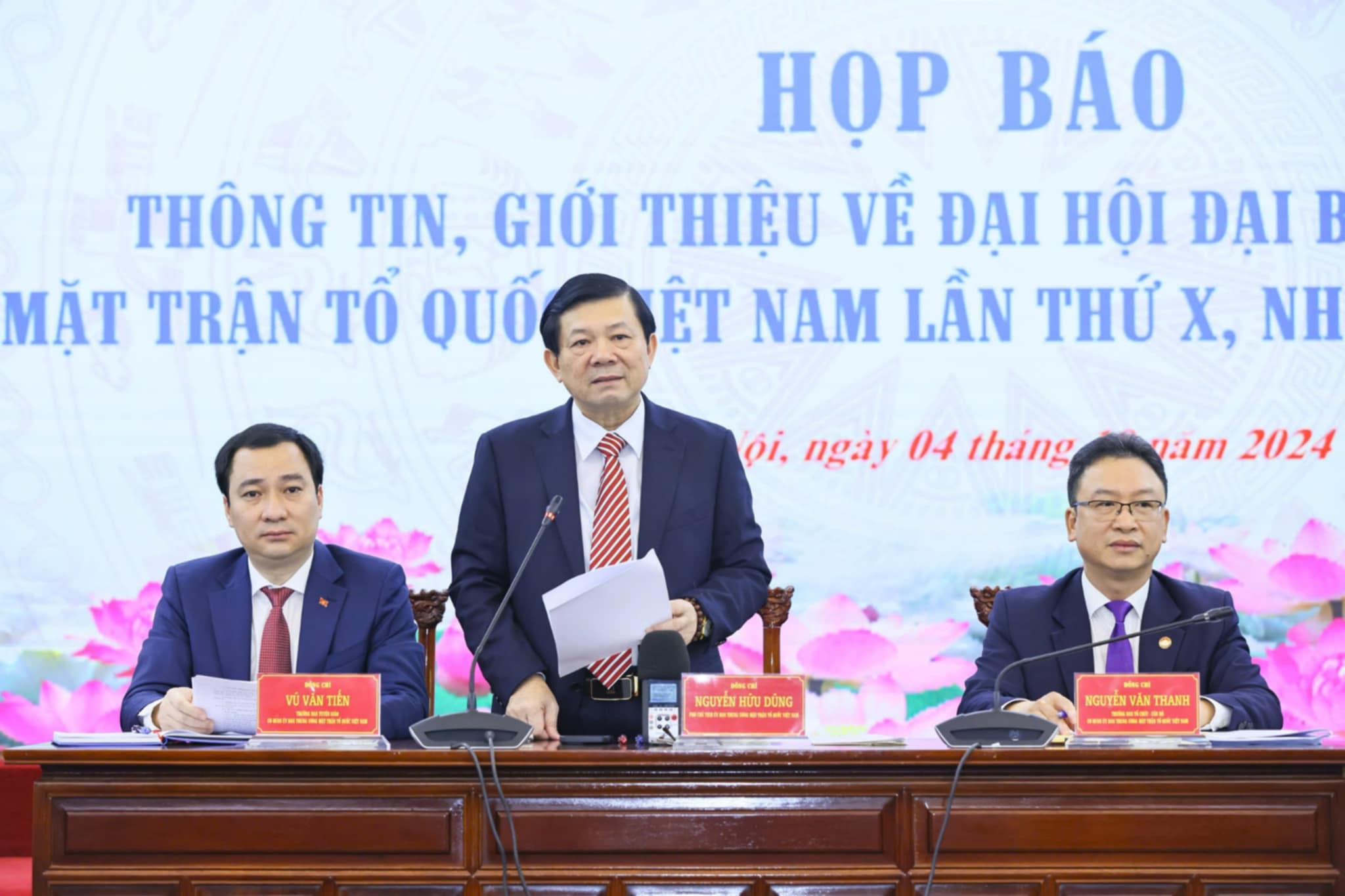 Gần 1.400 đại biểu tham dự Đại hội đại biểu to&agrave;n quốc MTTQ Việt Nam lần thứ X- Ảnh 1.