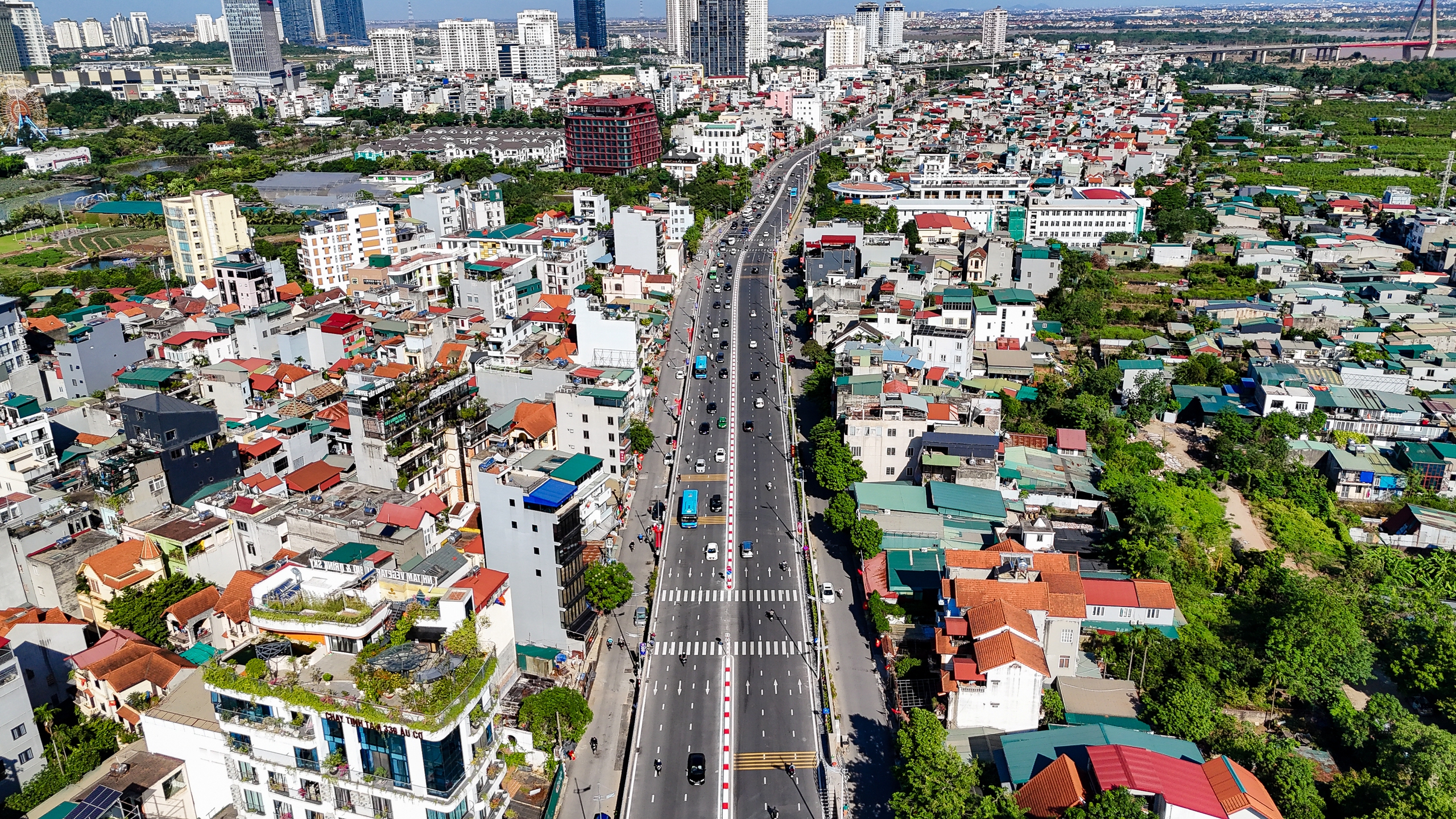 Th&ocirc;ng xe tuyến đường huyết mạch nối trung t&acirc;m H&agrave; Nội với s&acirc;n bay Nội B&agrave;i- Ảnh 4.