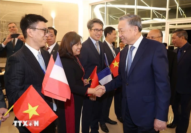 Tổng B&iacute; thư, Chủ tịch nước T&ocirc; L&acirc;m: Việt Nam mong muốn th&uacute;c đẩy hợp t&aacute;c kinh tế Ph&aacute;p ngữ- Ảnh 1.