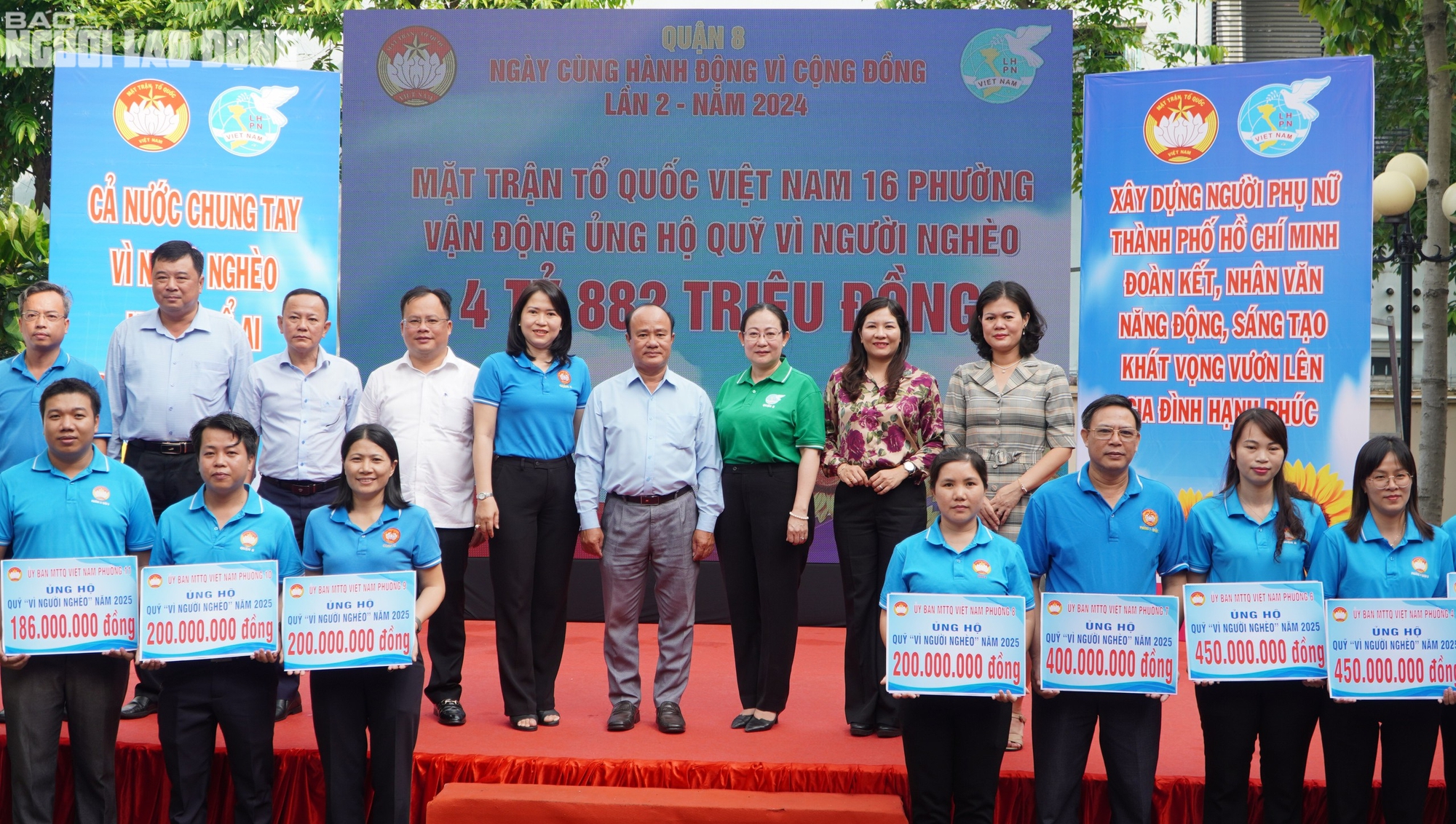 Một buổi s&aacute;ng ngập tr&agrave;n niềm vui ở quận 8 - TP HCM- Ảnh 1.