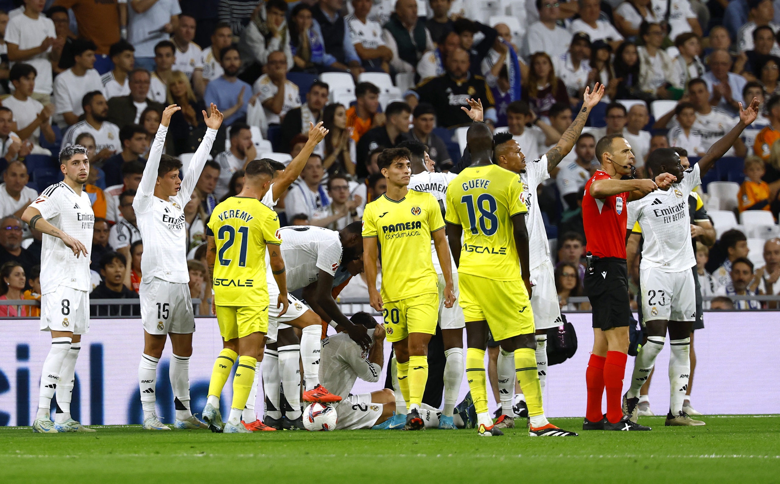 Real Madrid "bắn hạ" Villarreal hai b&agrave;n, mất hai trụ cột- Ảnh 6.