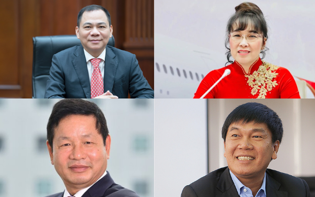 Chứng khoán “lỡ hẹn” 1.300 điểm, tài sản của các tỉ phú Việt “bốc hơi” hàng ngàn tỉ đồng