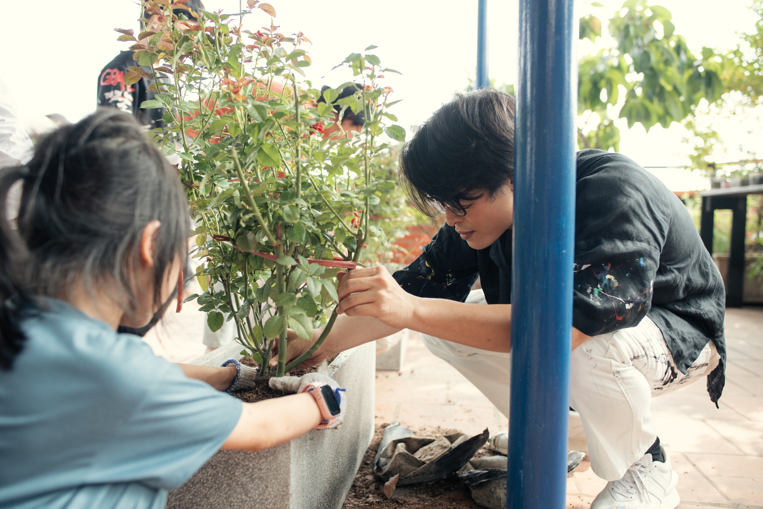 H&agrave; Anh Tuấn l&agrave;m Đại sứ Tổ chức Trẻ em Rồng Xanh- Ảnh 1.