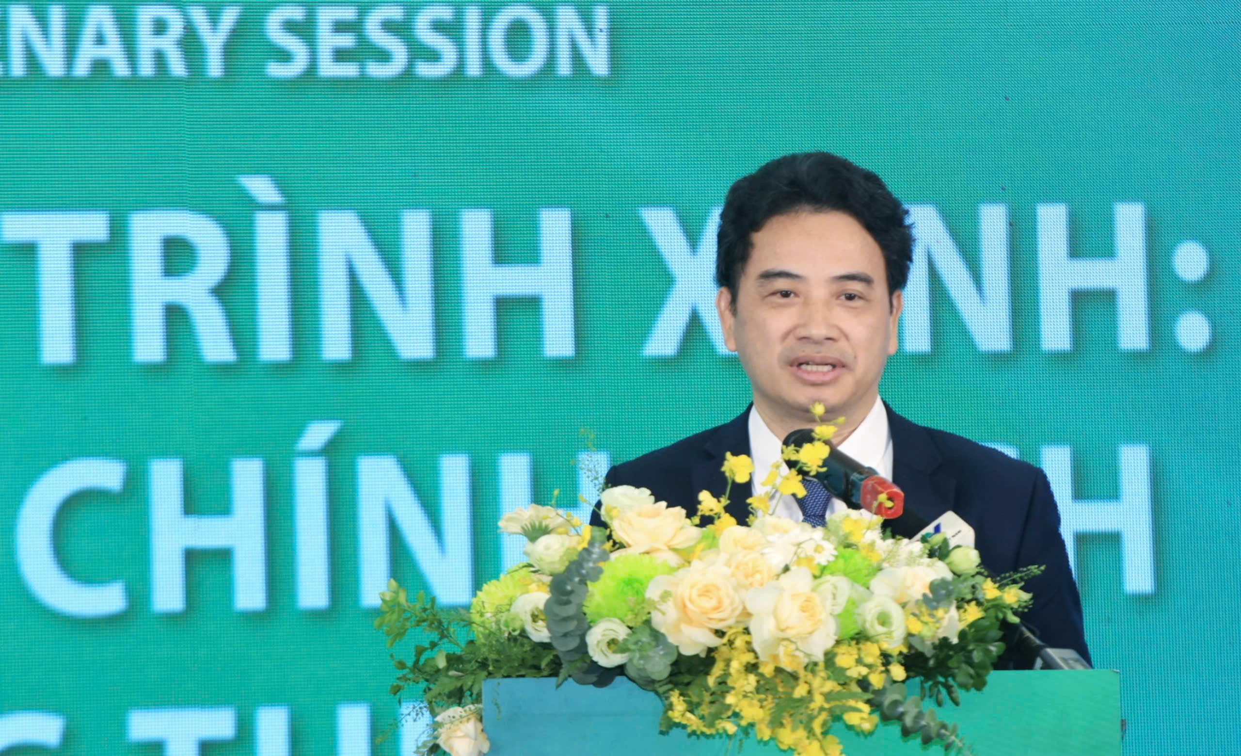 PGS.TS. Vũ Ngọc Anh - Vụ trưởng Vụ Khoa học c&ocirc;ng nghệ v&agrave; M&ocirc;i trường, Bộ X&acirc;y dựng