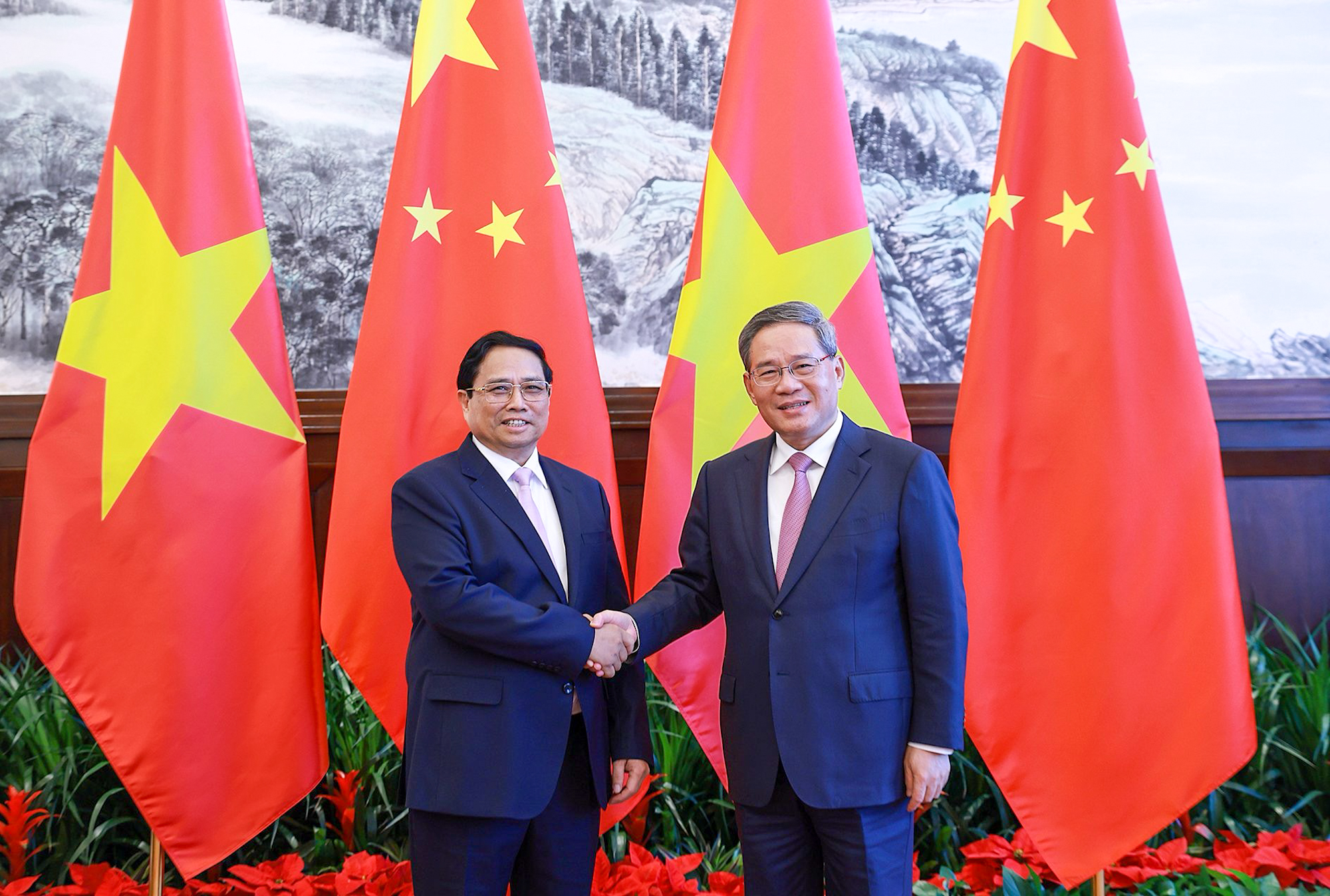 Thủ tướng Trung Quốc Lý Cường thăm Việt Nam- Ảnh 1.