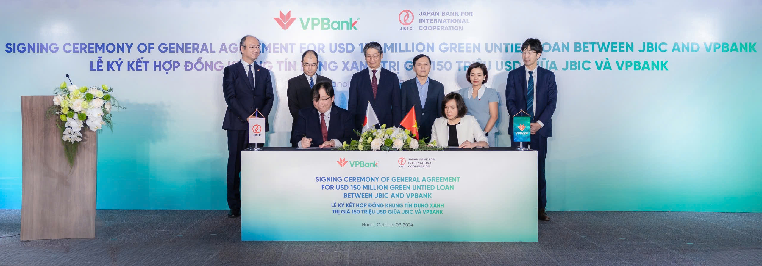 VPBank k&yacute; kết g&oacute;i vay 150 triệu USD t&agrave;i trợ dự &aacute;n năng lượng sạch với JBIC- Ảnh 1.