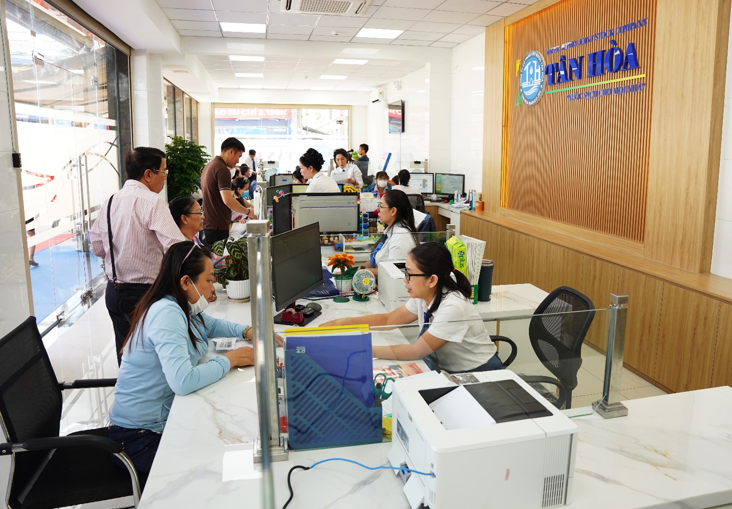 C&ocirc;ng ty Cổ phần Cấp nước T&acirc;n H&ograve;a kh&aacute;nh th&agrave;nh Văn ph&ograve;ng giao dịch mới- Ảnh 5.