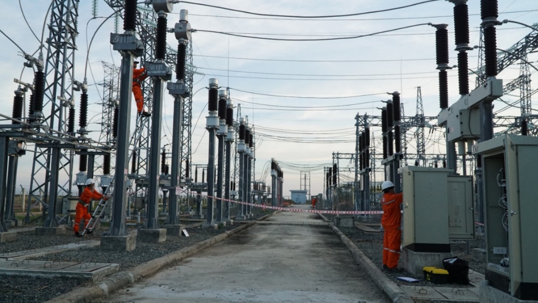 EVNSPC vận hành hàng loạt dự án lưới điện 110kV trọng điểm phía Nam- Ảnh 1.