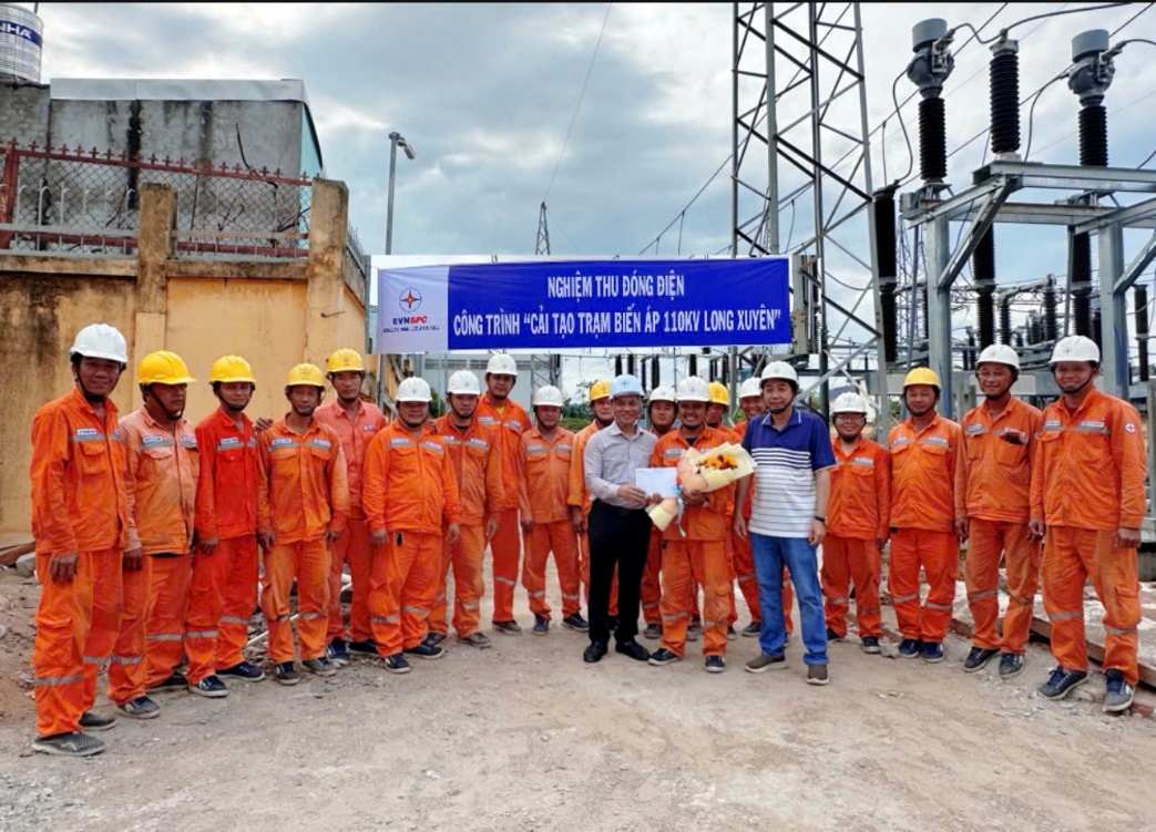 EVNSPC vận hành hàng loạt dự án lưới điện 110kV trọng điểm phía Nam- Ảnh 4.