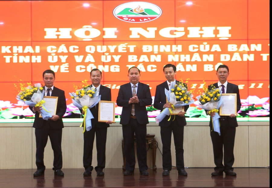 Tỉnh Gia Lai bổ nhiệm nhiều lãnh đạo chủ chốt sở, ngành, địa phương- Ảnh 1.
