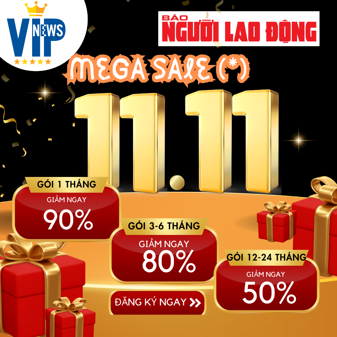 MEGA SALE - Ưu đãi chưa từng có “Dành cho bạn đọc VIP”- Ảnh 1.