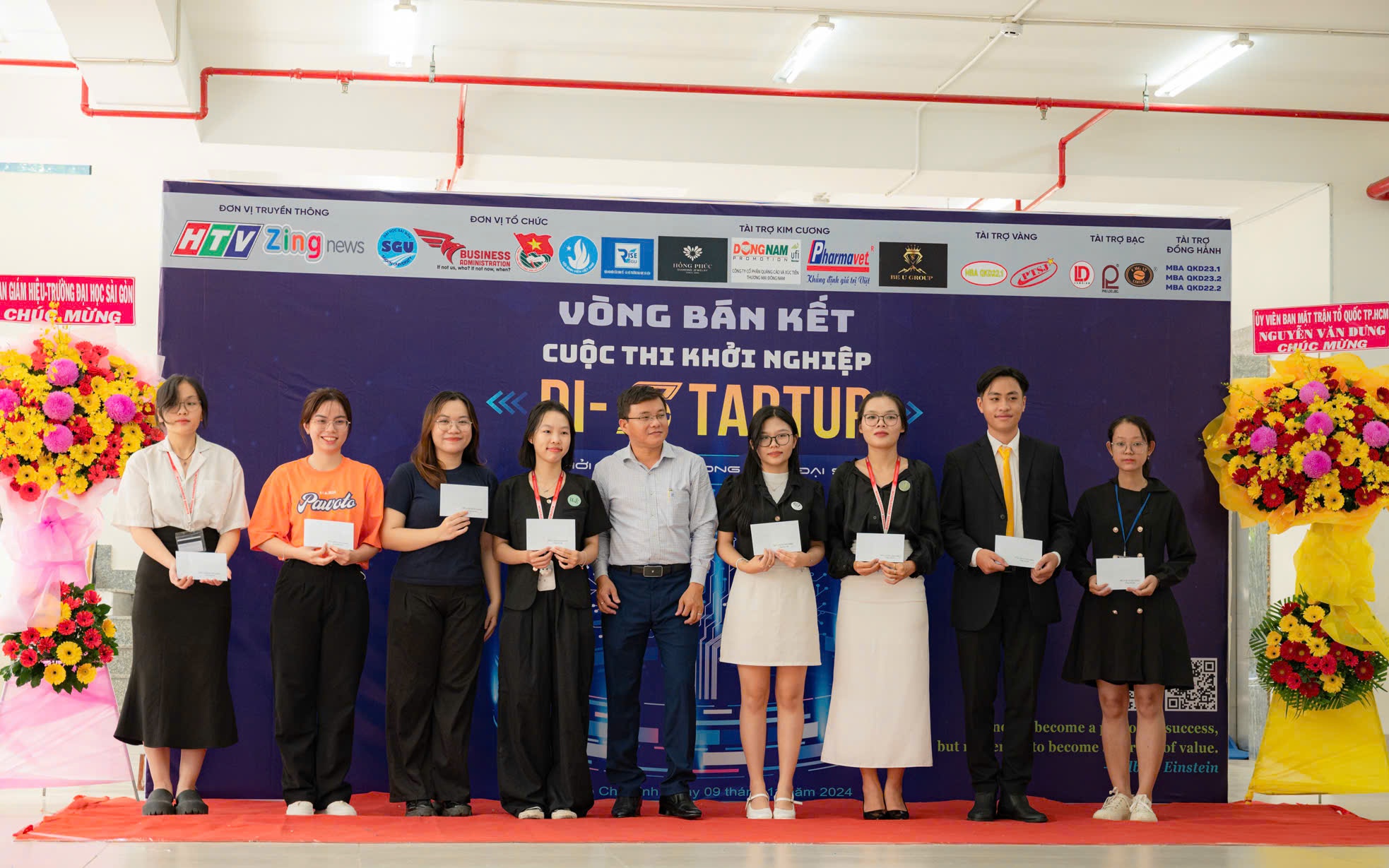 Trường Đại học Sài Gòn tổ chức Vòng Bán kết Cuộc thi Khởi nghiệp DI-STARTUP 2024