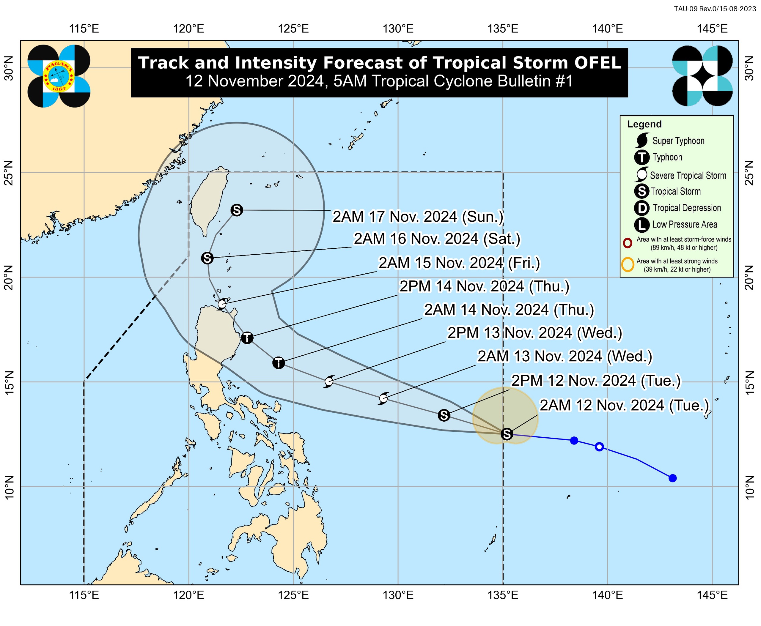 Toraji vừa c&agrave;n qu&eacute;t, b&atilde;o mới Usagi đ&atilde; đe dọa Philippines- Ảnh 2.