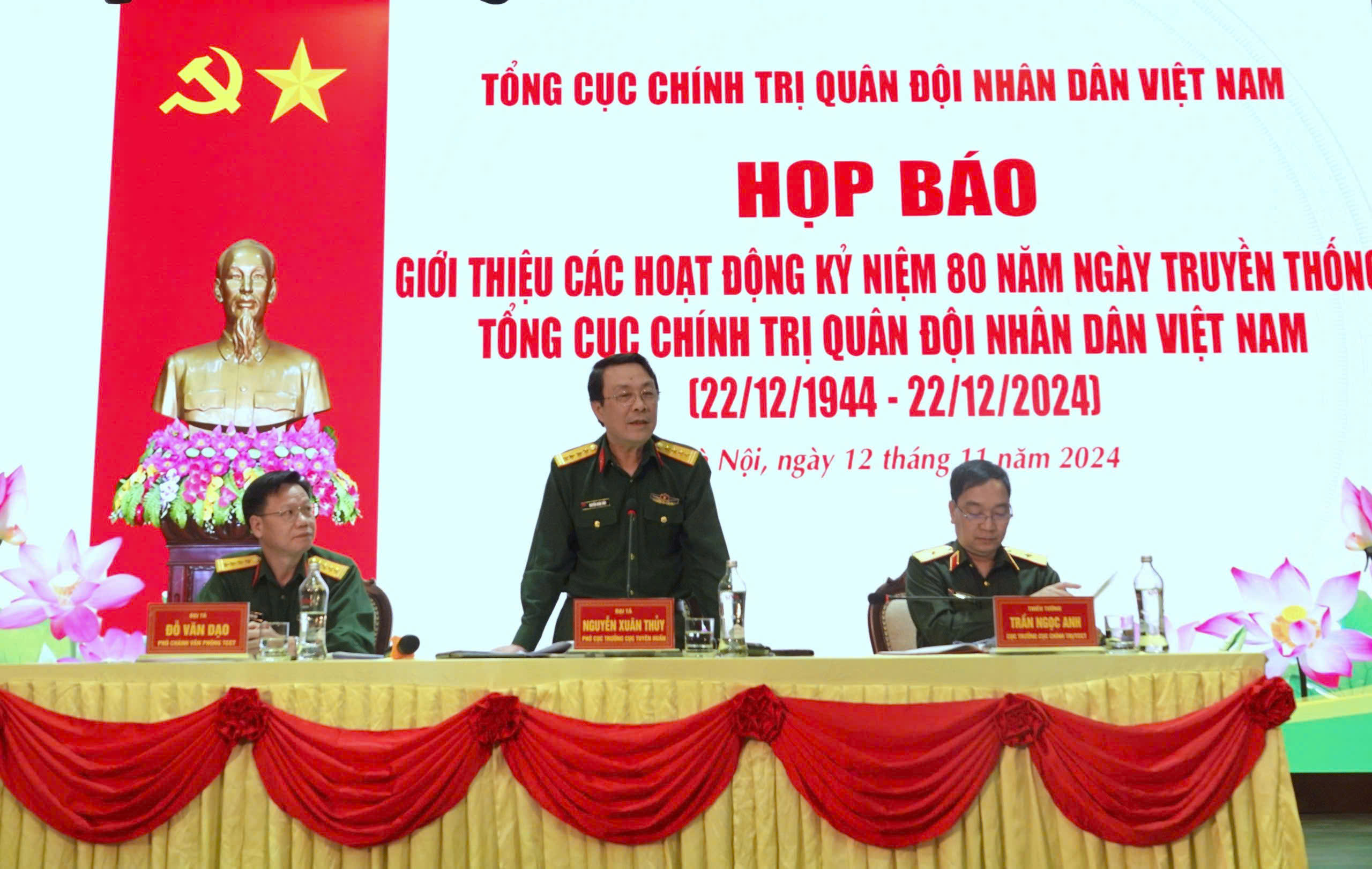 80 năm ng&agrave;y truyền thống của Tổng cục Ch&iacute;nh trị Qu&acirc;n đội nh&acirc;n d&acirc;n Việt Nam- Ảnh 1.