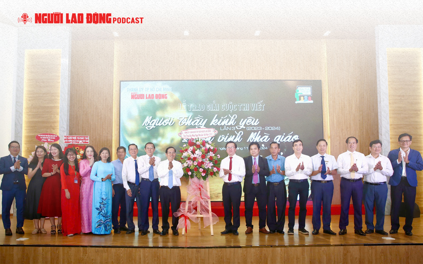 Trao giải cho những tác phẩm hay về người thầy