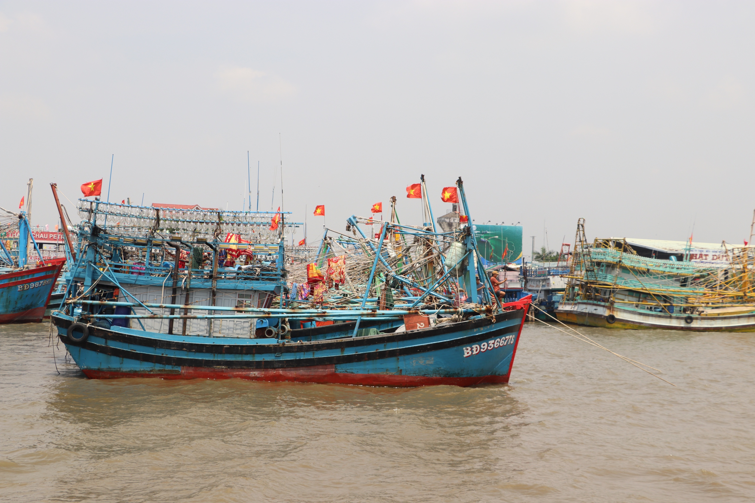 CLIP: Diều "khổng lồ" tung bay tại thị trấn biển lớn nhất ĐBSCL- Ảnh 11.