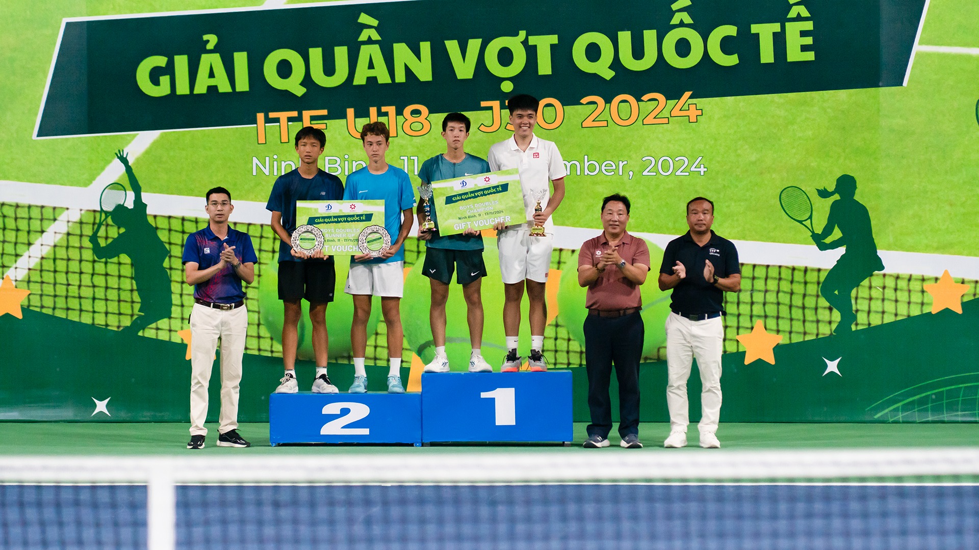 Quần vợt Việt Nam v&ocirc; địch 1 nội dung ITF U18 - J30 Ninh B&igrave;nh 1, khởi tranh giải Ninh B&igrave;nh 2- Ảnh 1.