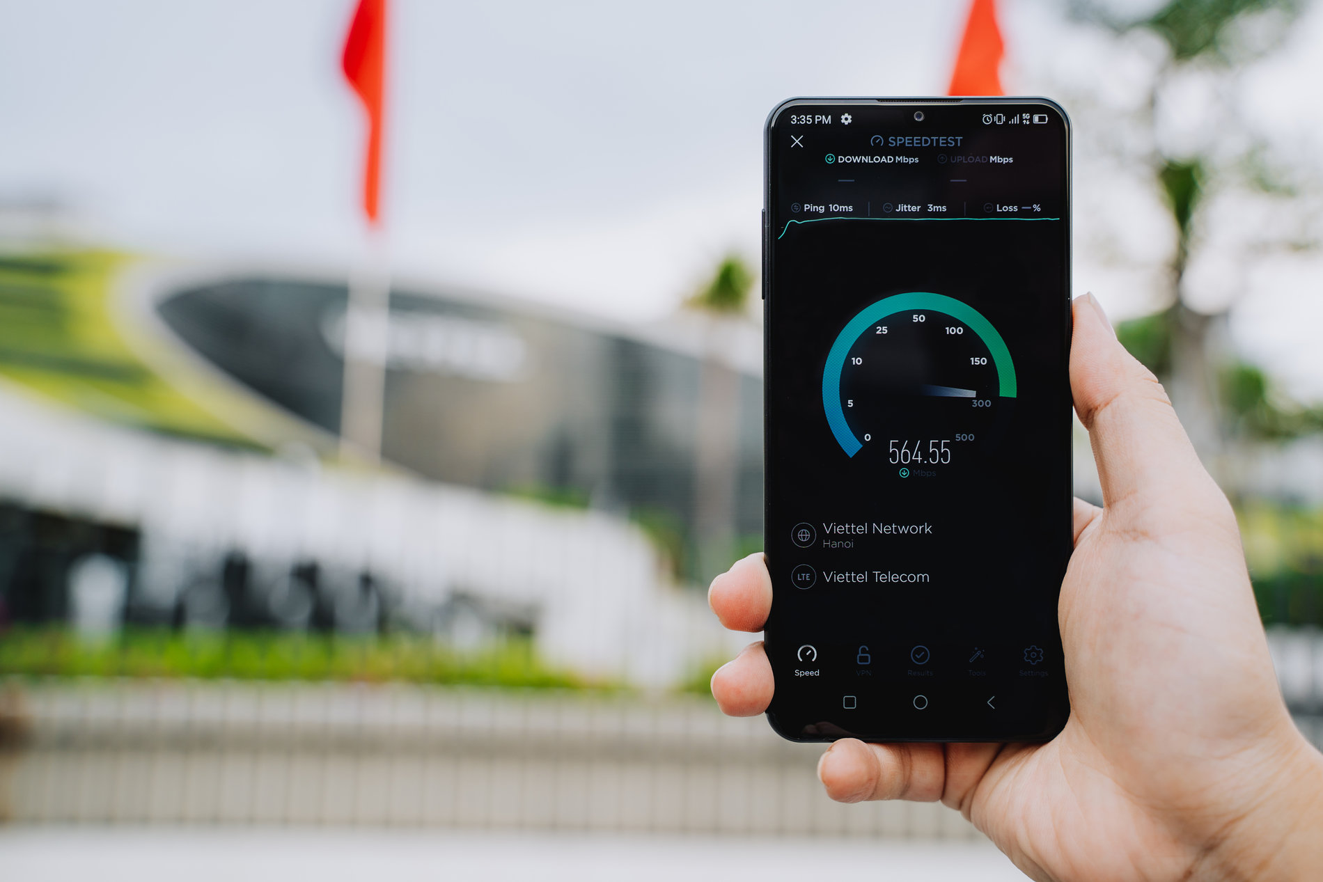 Tốc độ mạng 5G vẫn chưa ổn định để đ&aacute;p ứng nhu cầu người d&ugrave;ngẢnh: Ch&aacute;nh Trung