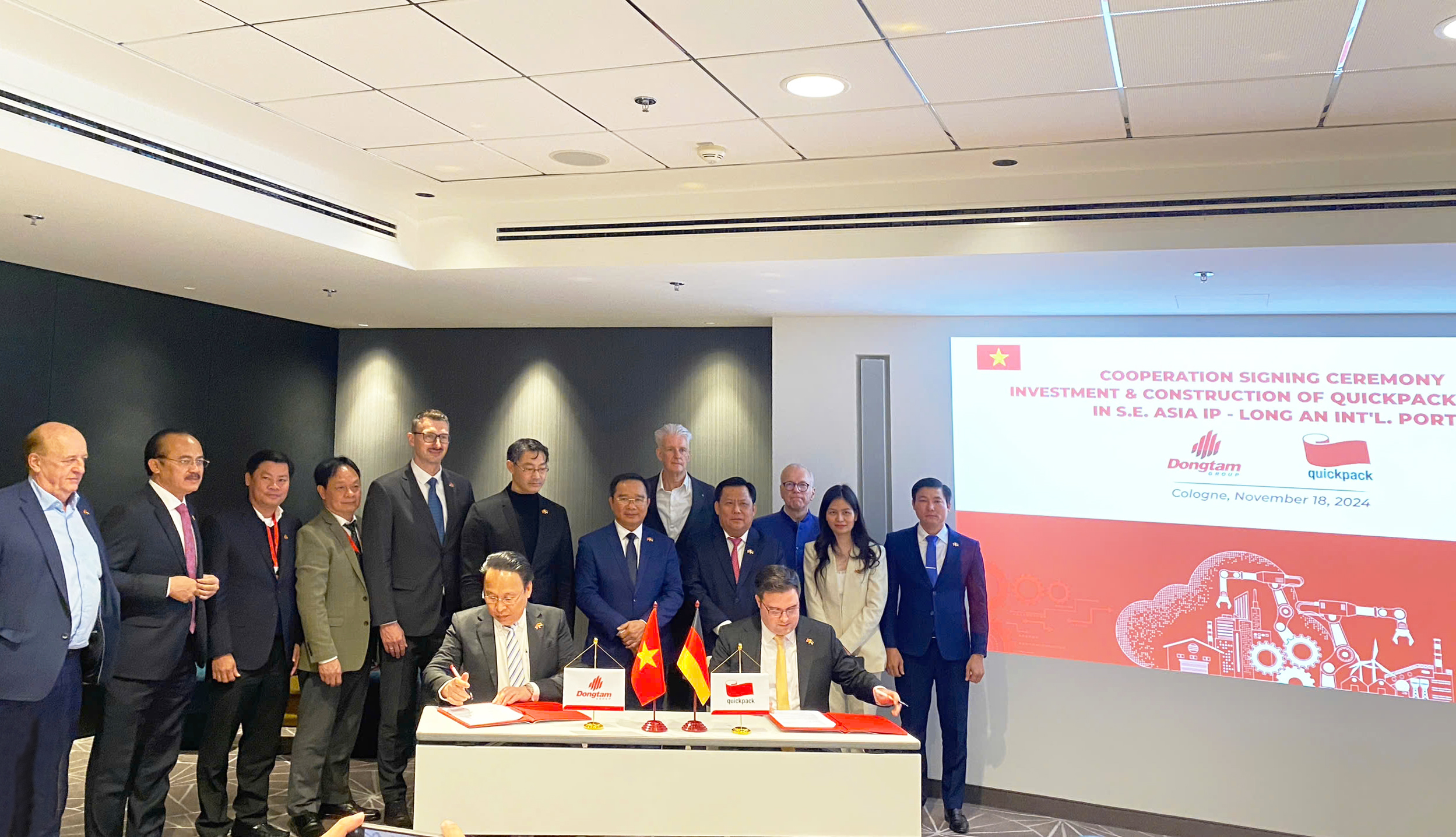 Tập đo&agrave;n QuickPack đầu tư nh&agrave; m&aacute;y tại KCN Đ&ocirc;ng Nam &Aacute; Long An- Ảnh 1.
