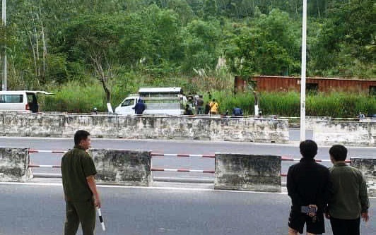 Nha Trang: Phát hiện thi thể trong thùng container