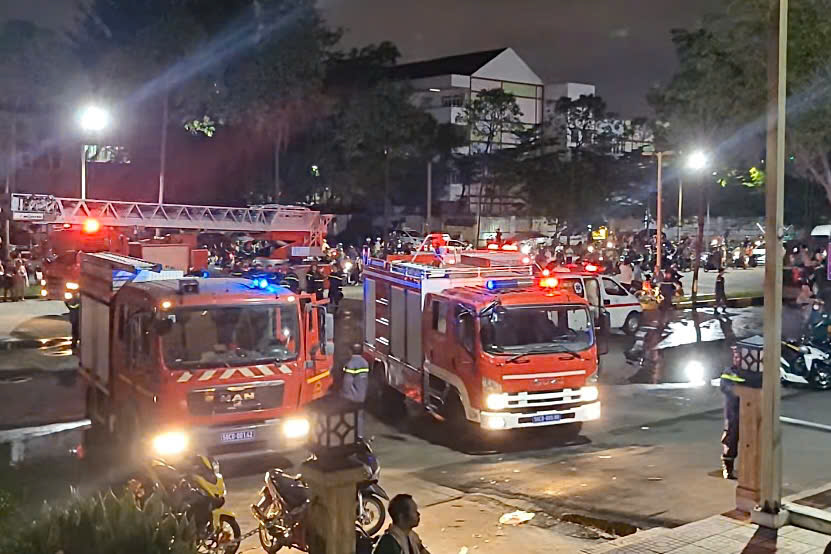 TP HCM: Ch&aacute;y ở chung cư Eratown, quận 7- Ảnh 1.